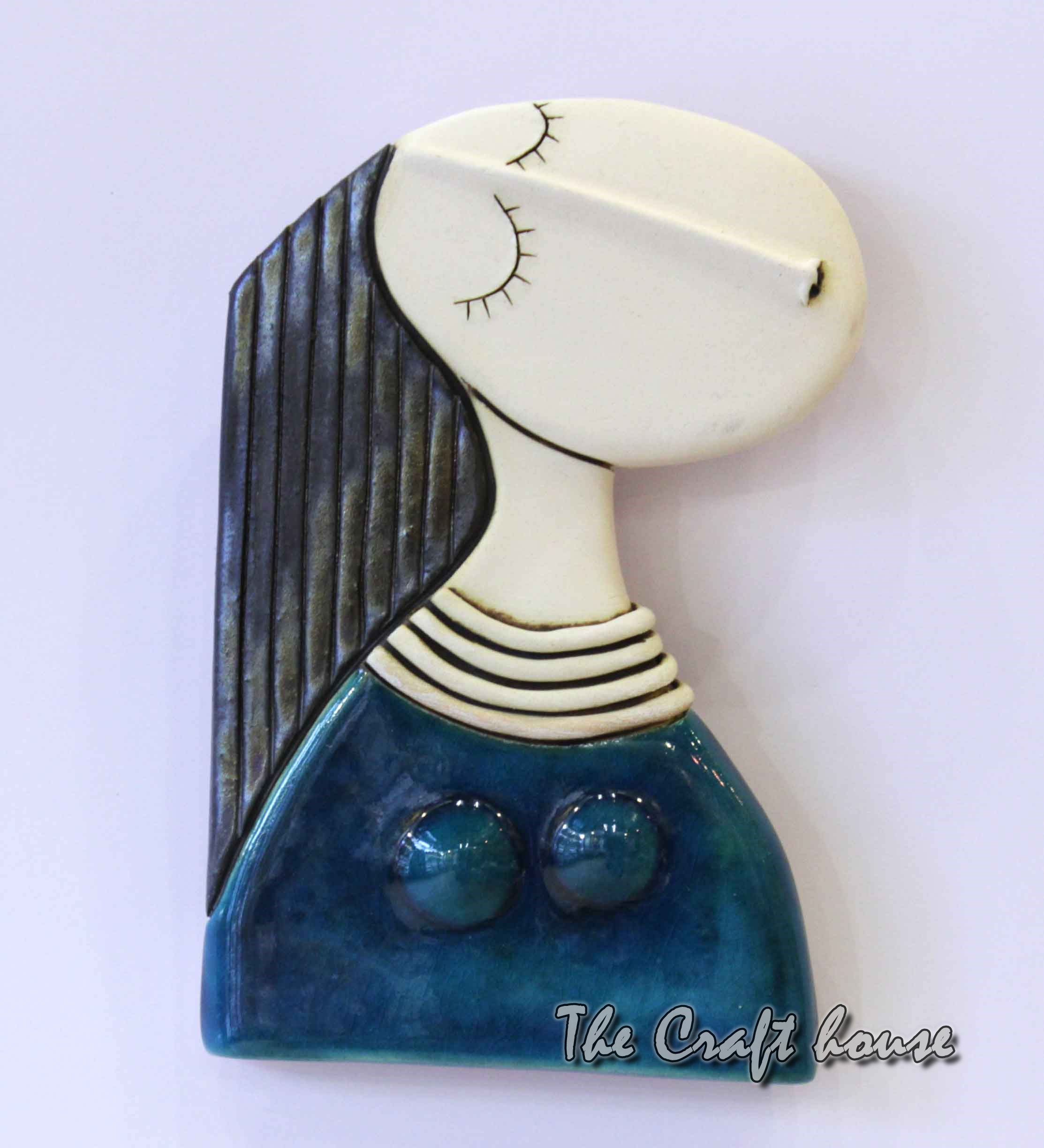 Ceramic art panel
