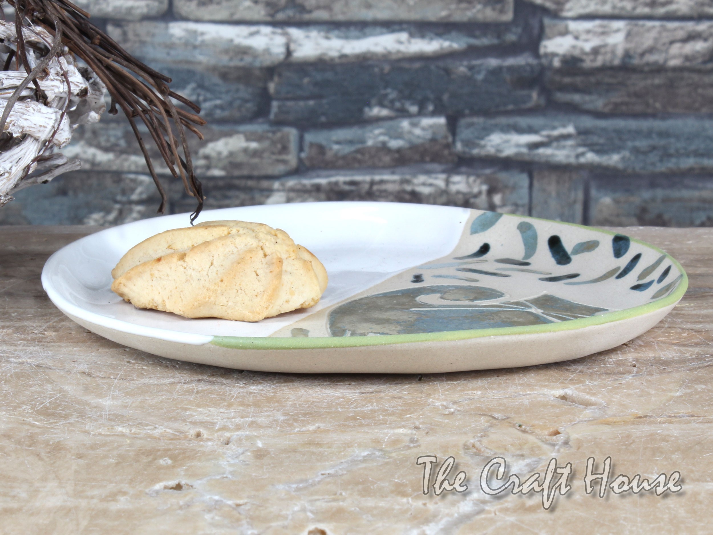 Ceramic saucer 'Cats'