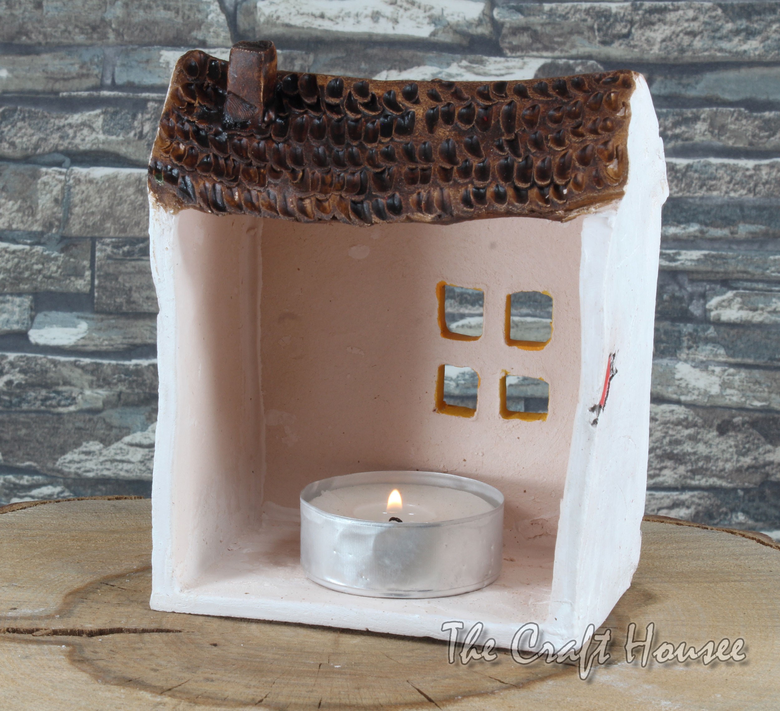 Ceramic candlestick