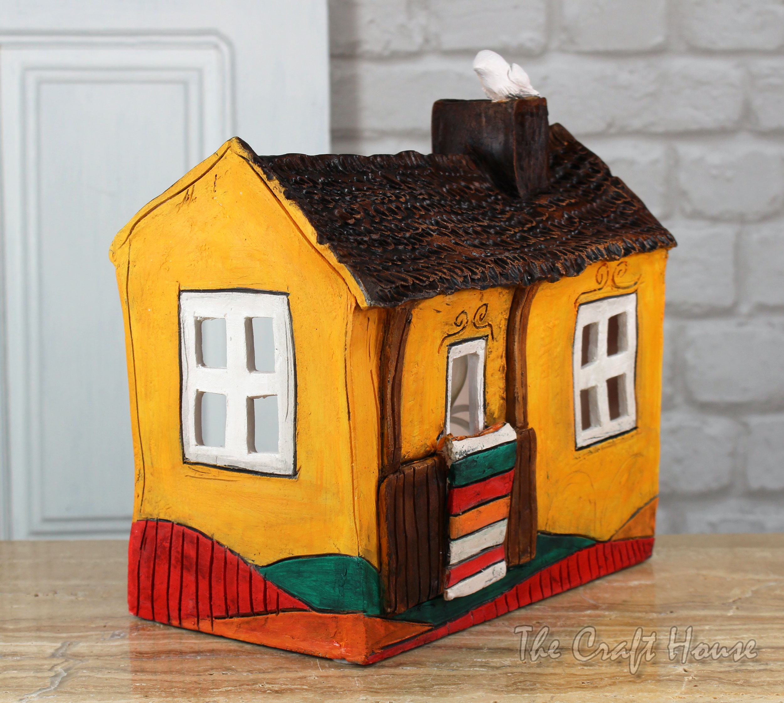 Ceramic lamp 'House'