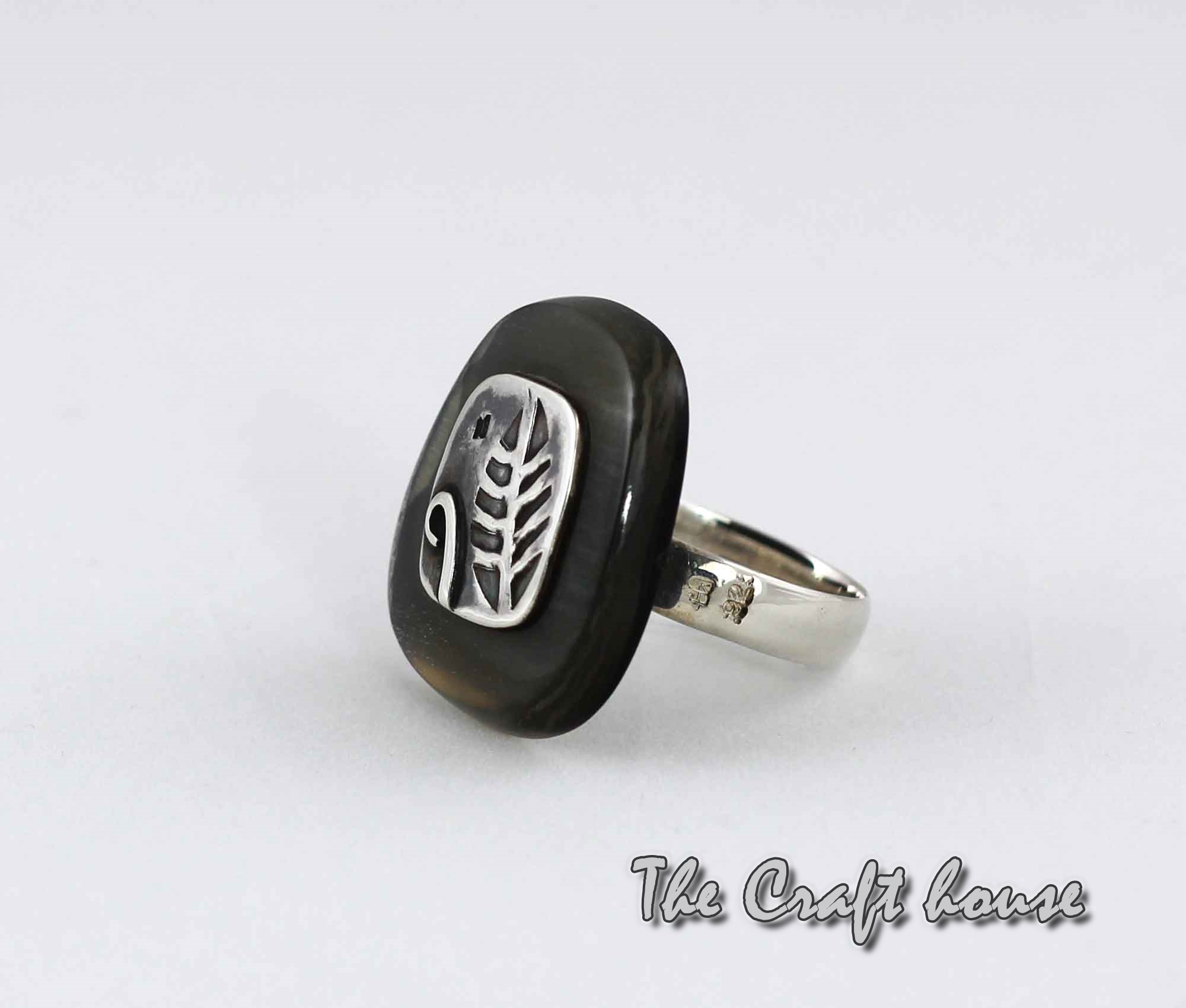 Ring with horn - 58.80 € (115 lv)