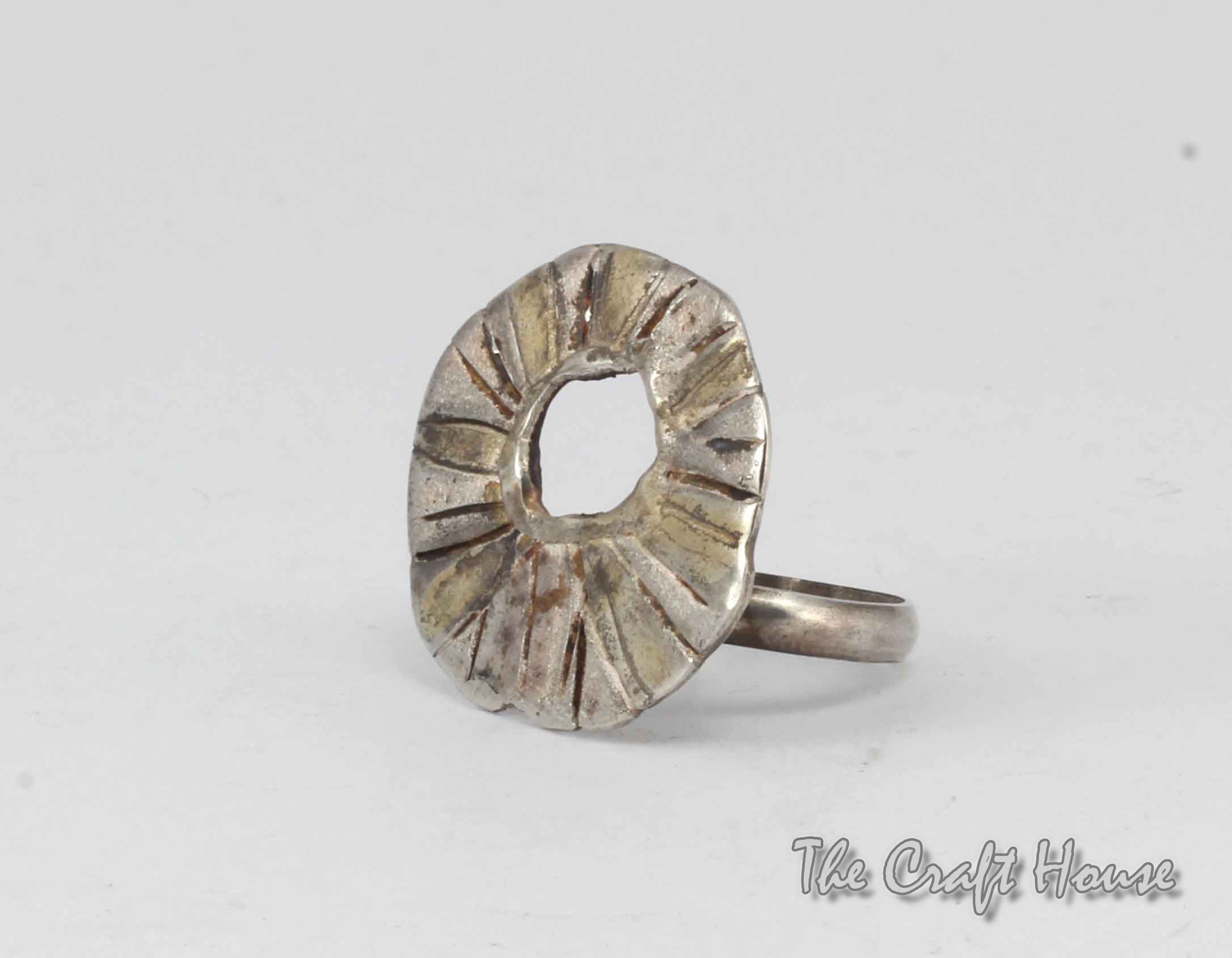Silver ring with gold-plating - 39.88 € (78  lv)
