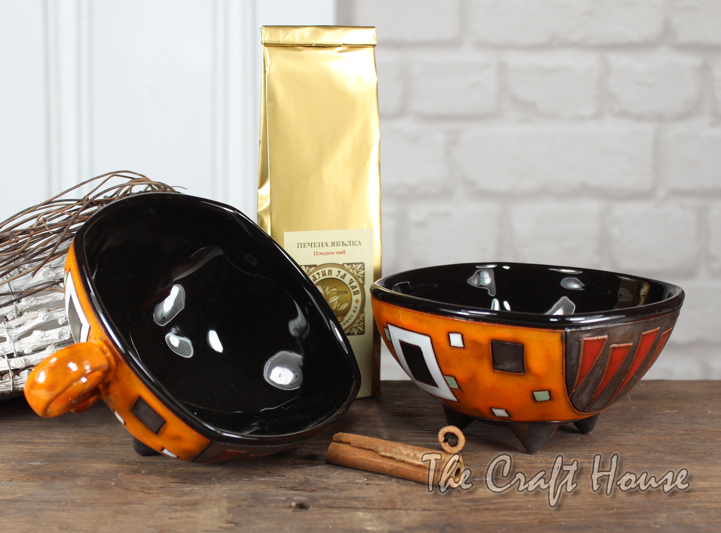 Ceramic coffee set