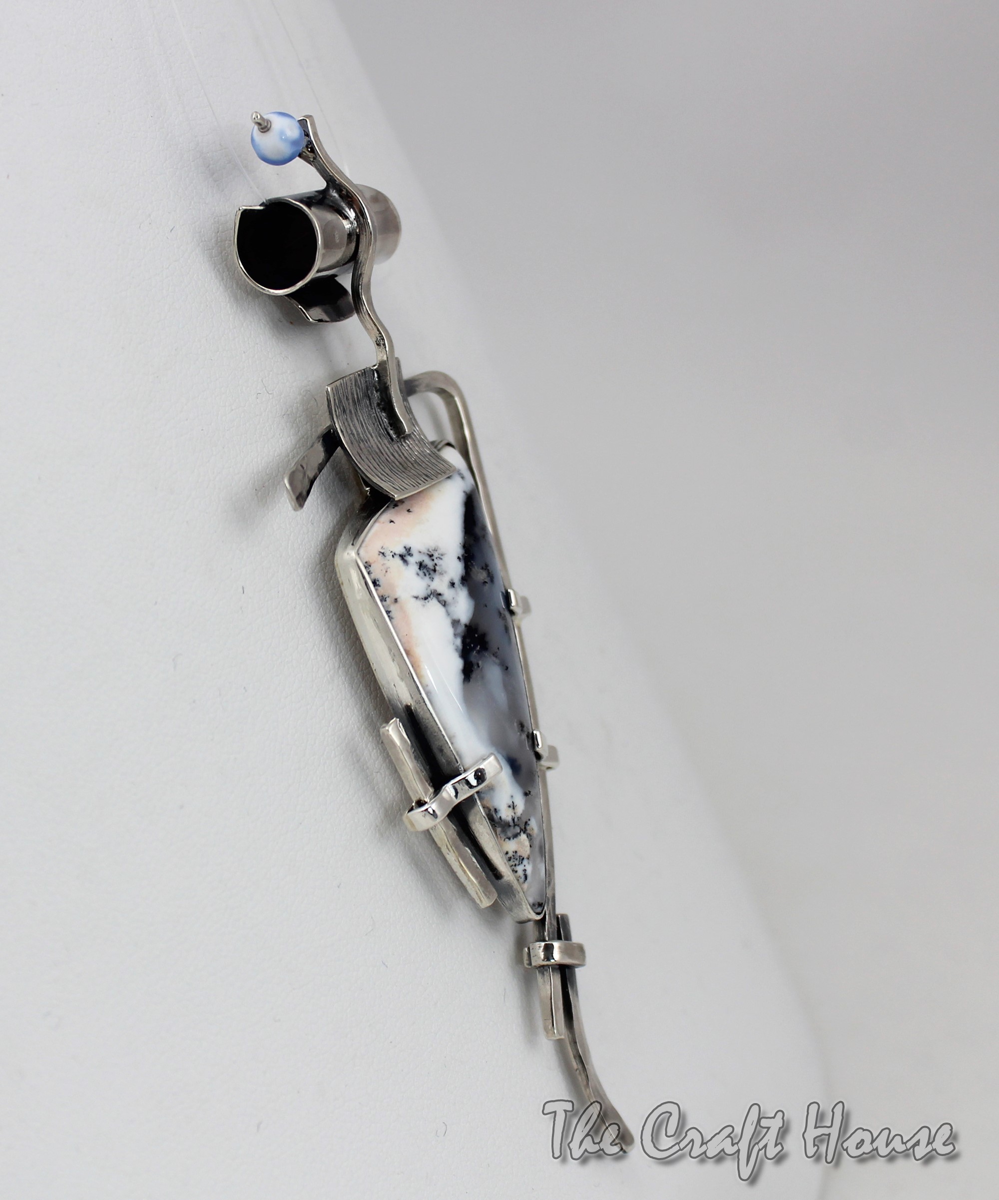 Silver pendant with Agate 