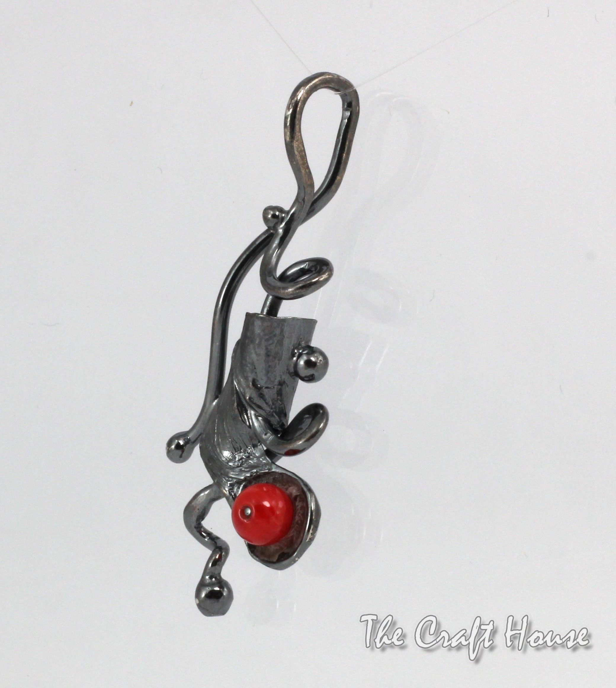 Silver pendant with Coral  - € ( lv)