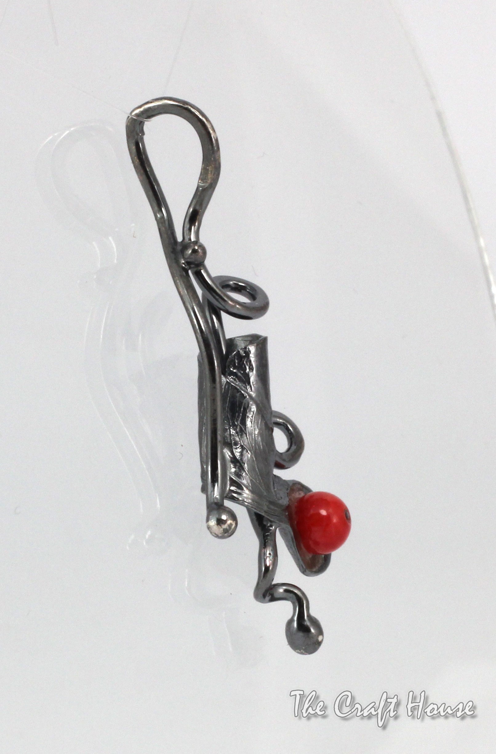 Silver pendant with Coral  - € ( lv)