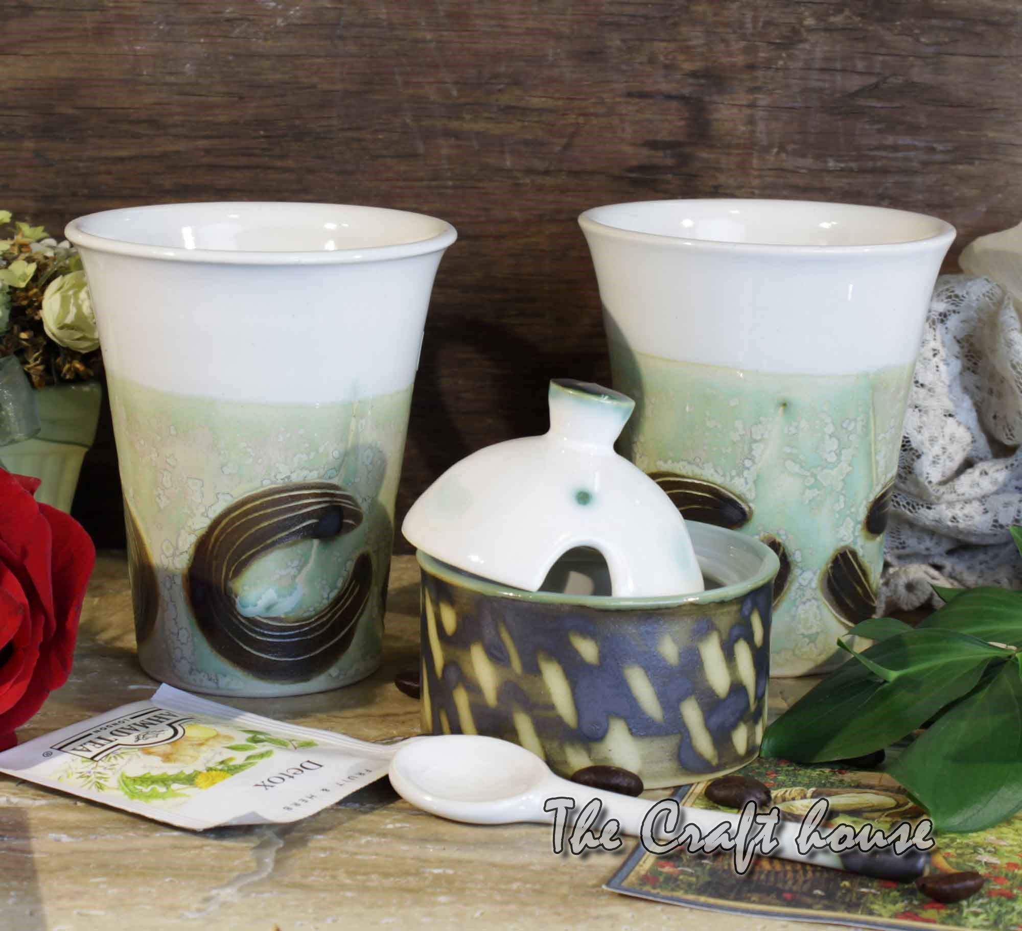 Ceramic tea set