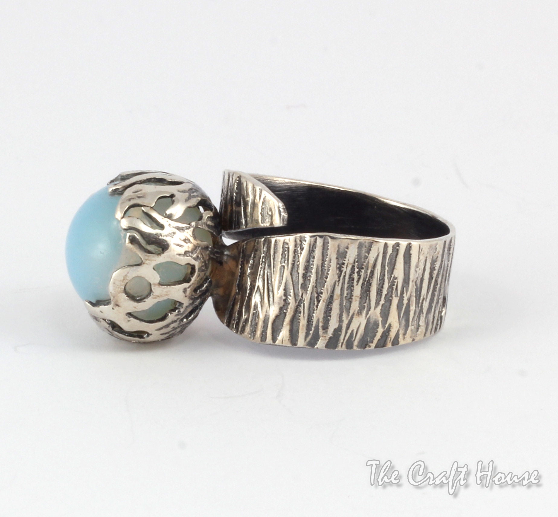 Silver ring with Moonstone  - € ( lv)