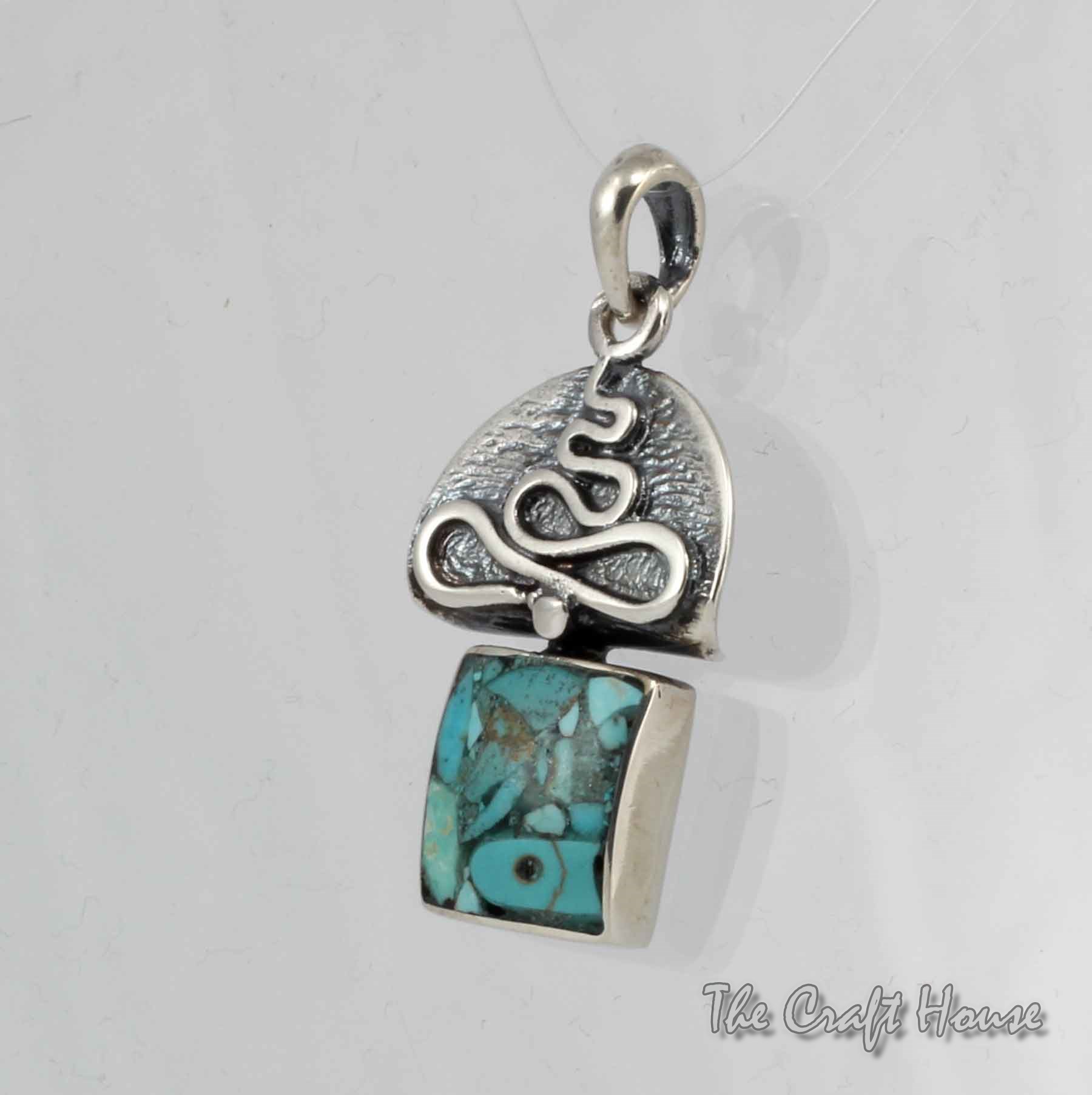 Silver pendant with Turquoise - € ( lv)