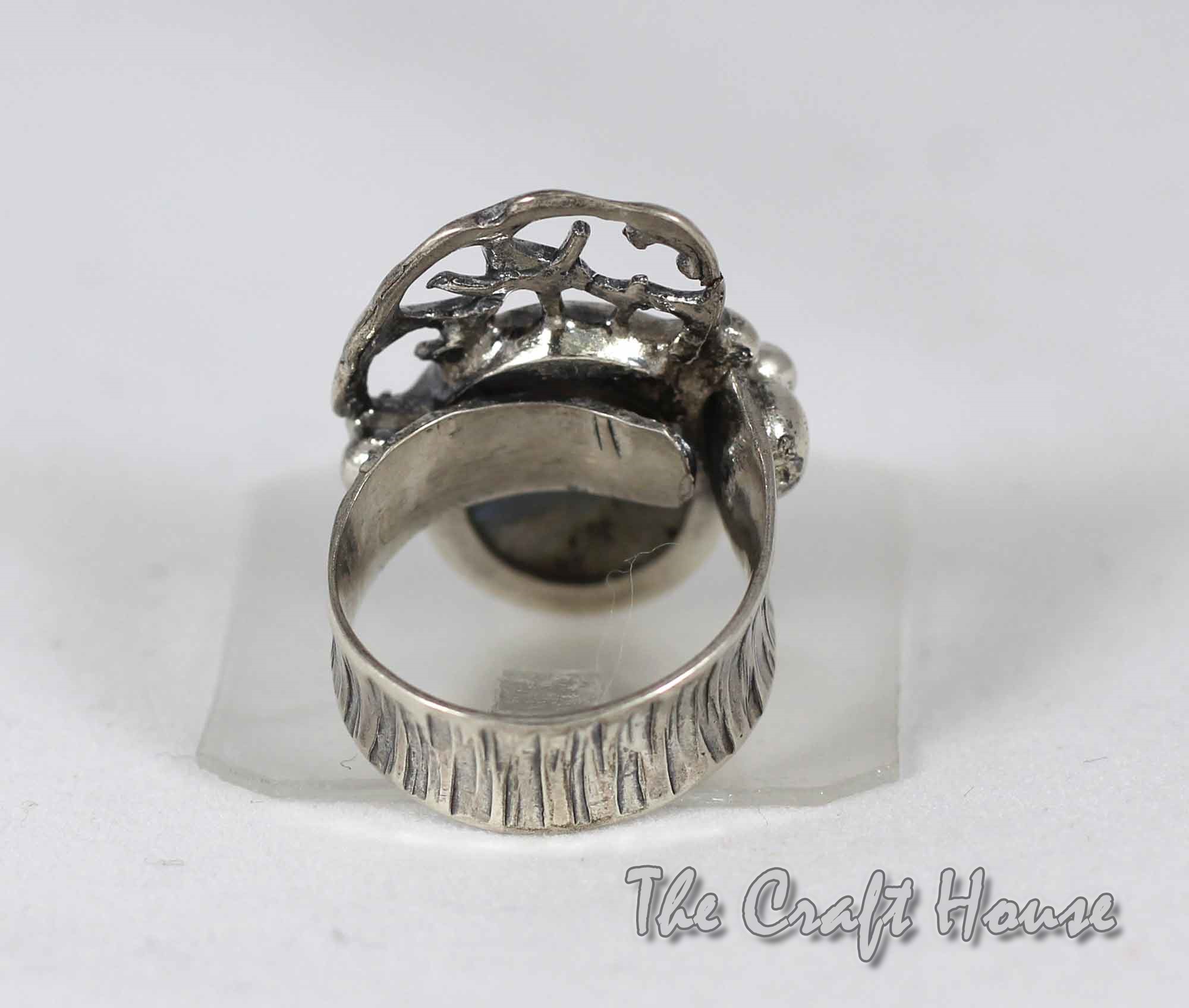 Silver ring with Labradorite - € ( lv)