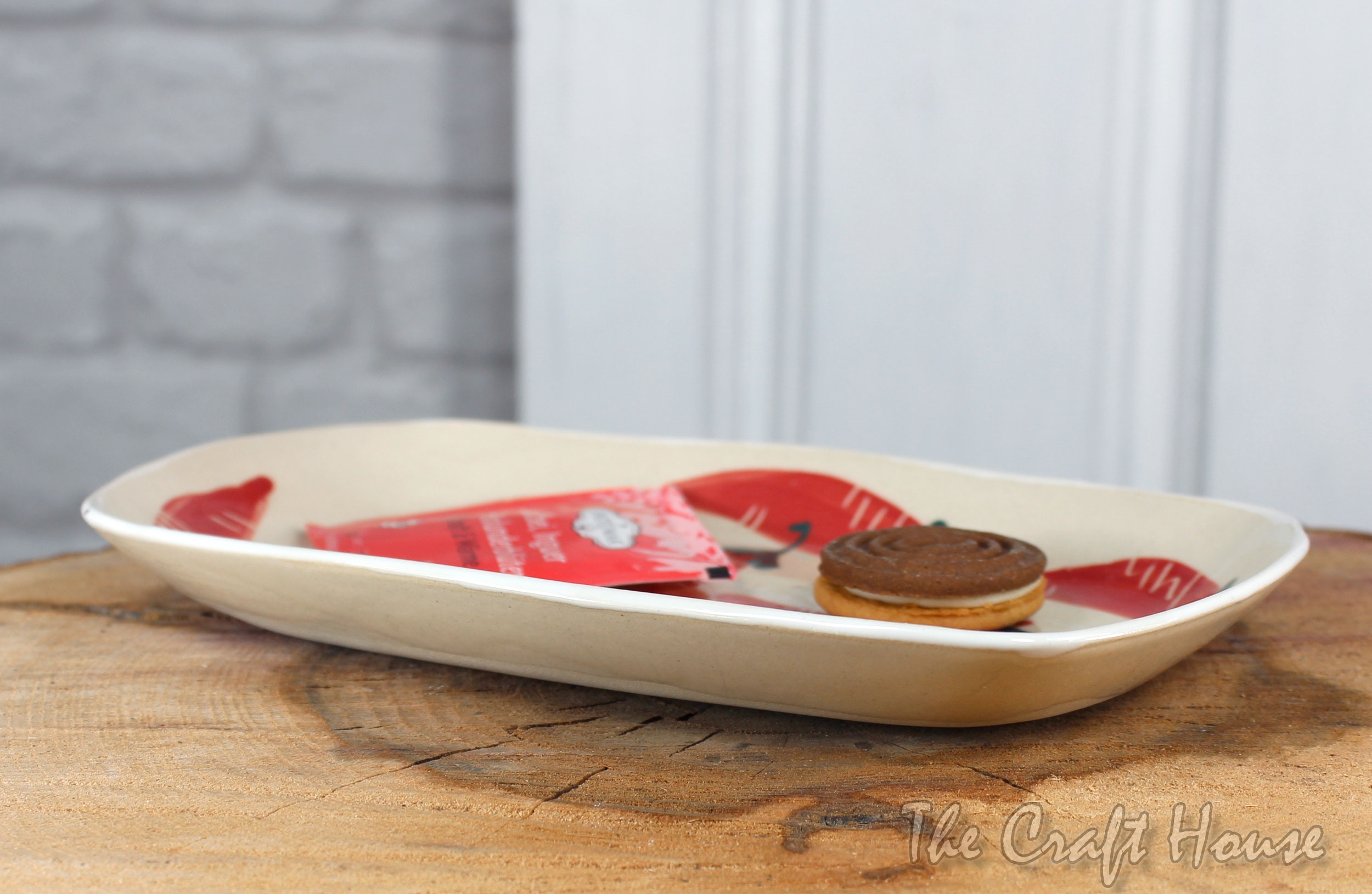 Ceramic plate