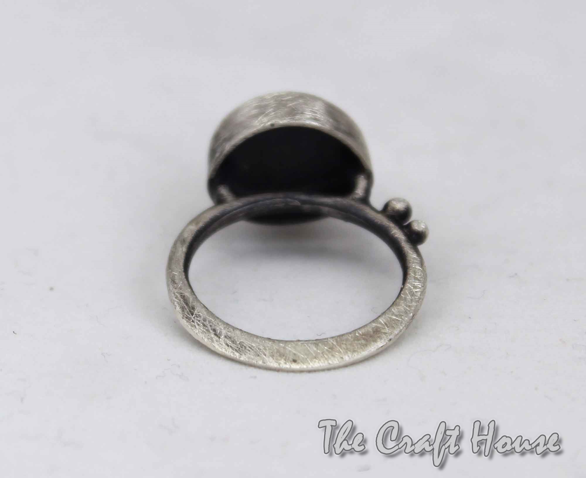 Silver ring with Pearl