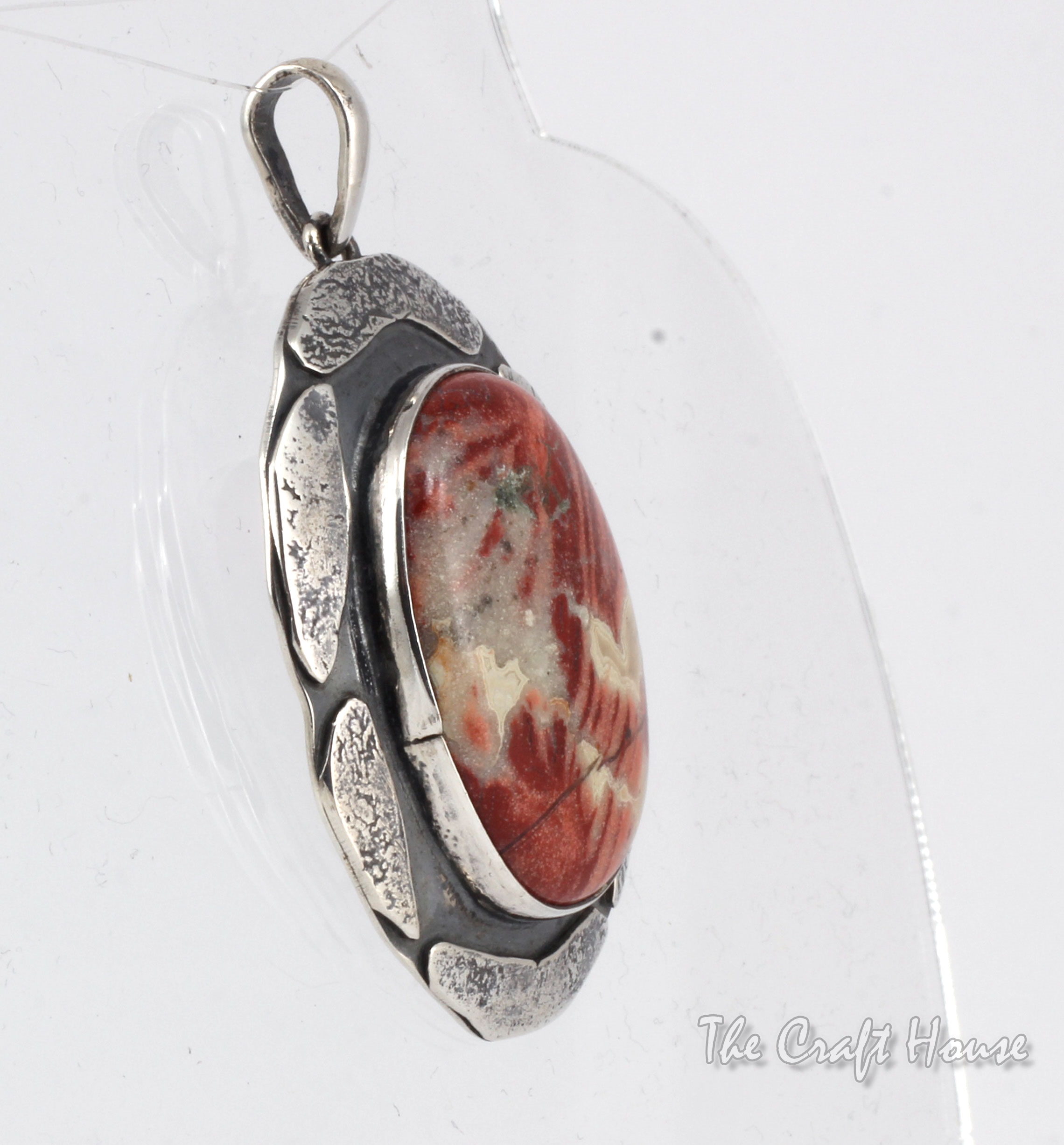 Silver pendant with Jasper - 69.02 € (135 lv)