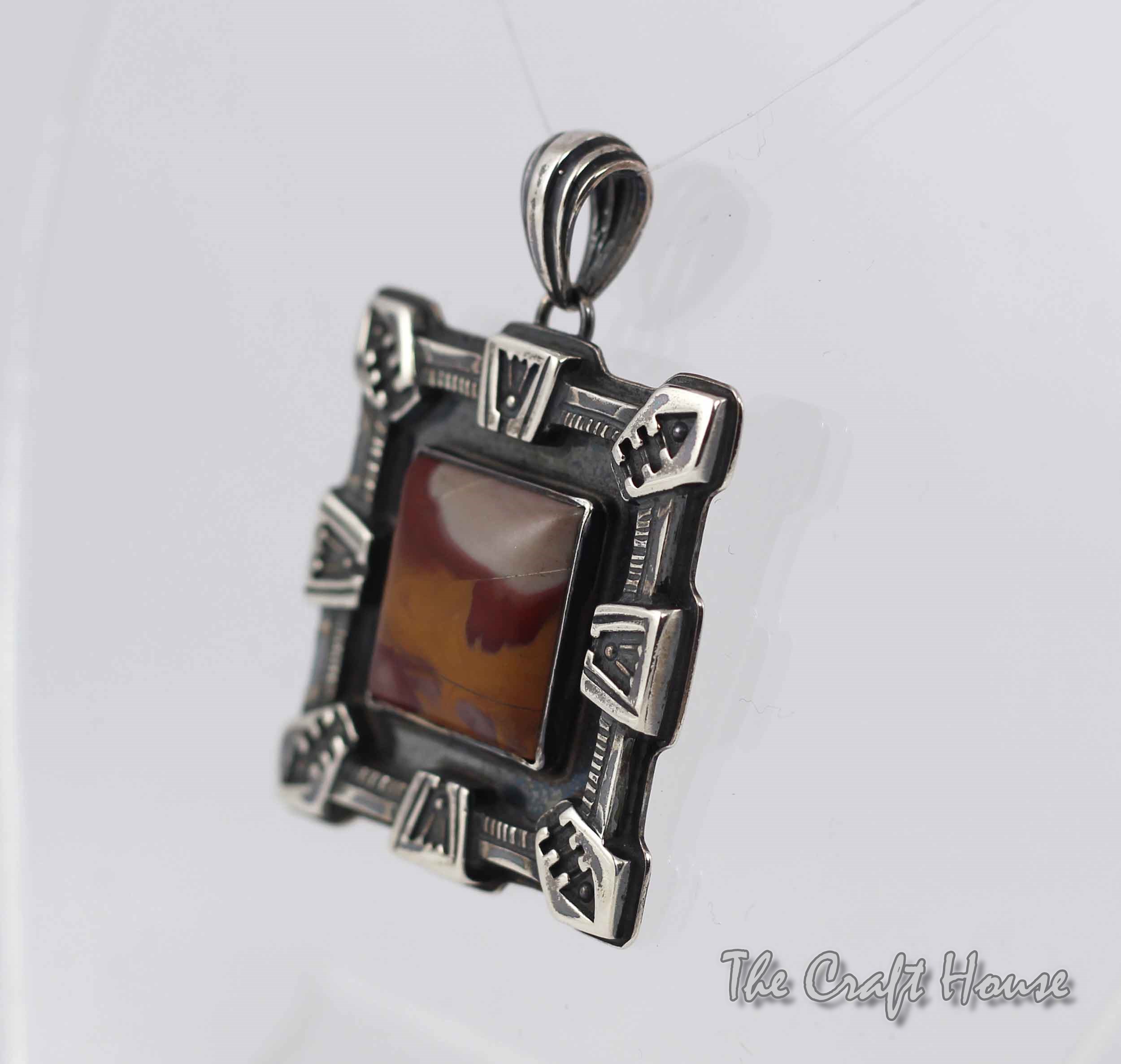 Silver pendant with Jasper - € ( lv)