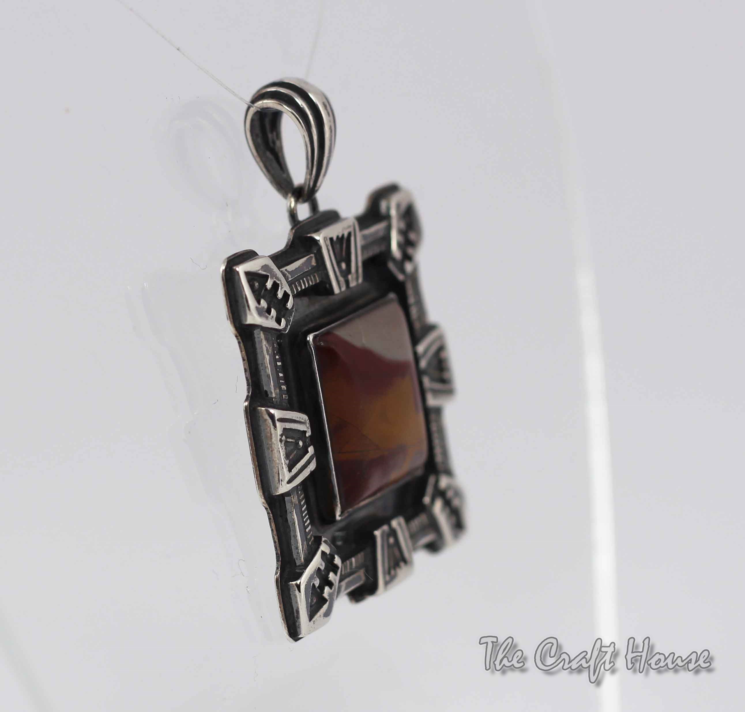 Silver pendant with Jasper - € ( lv)