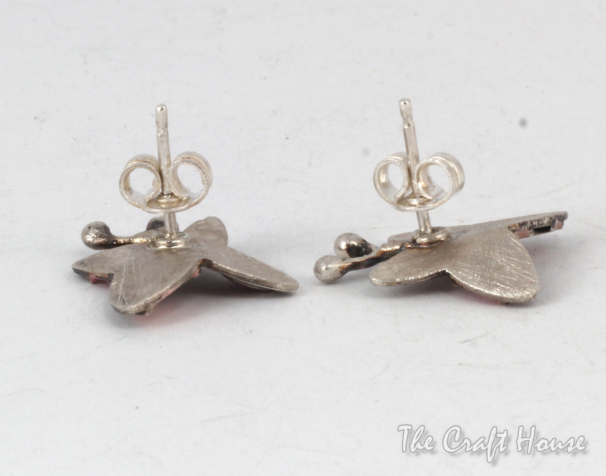 Silver earrings 'Butterfly' - € ( lv)