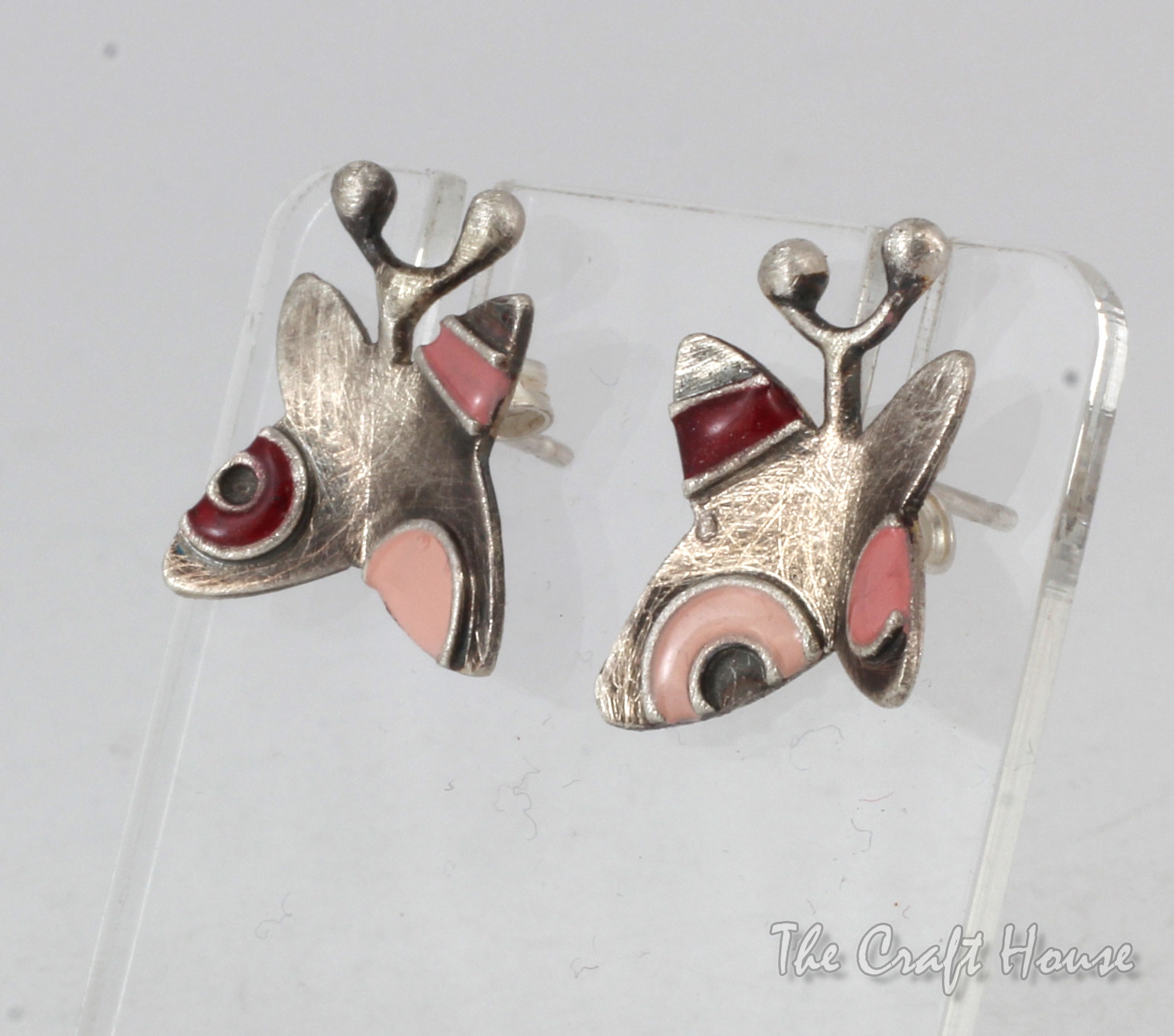 Silver earrings 'Butterfly' - € ( lv)