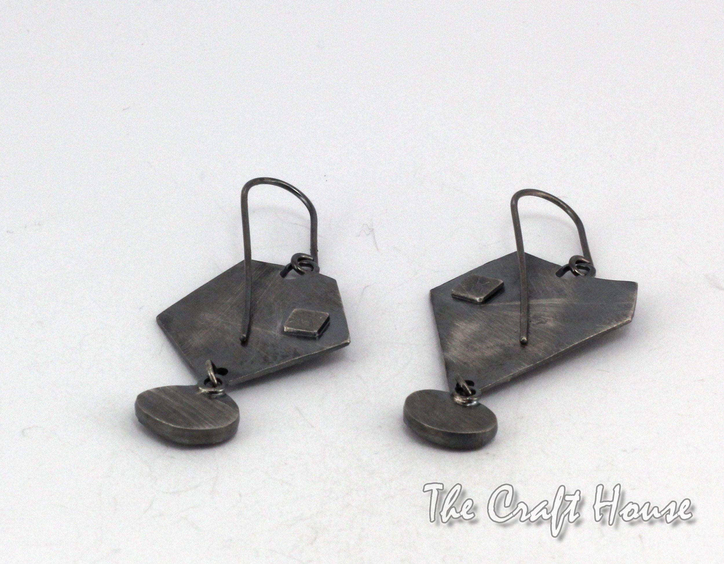 Silver earrings 