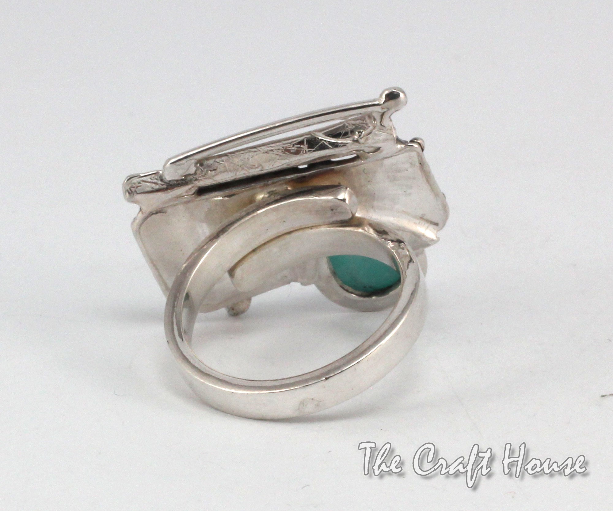 Silver ring with Amazzonite - 107.37 € (210 lv)