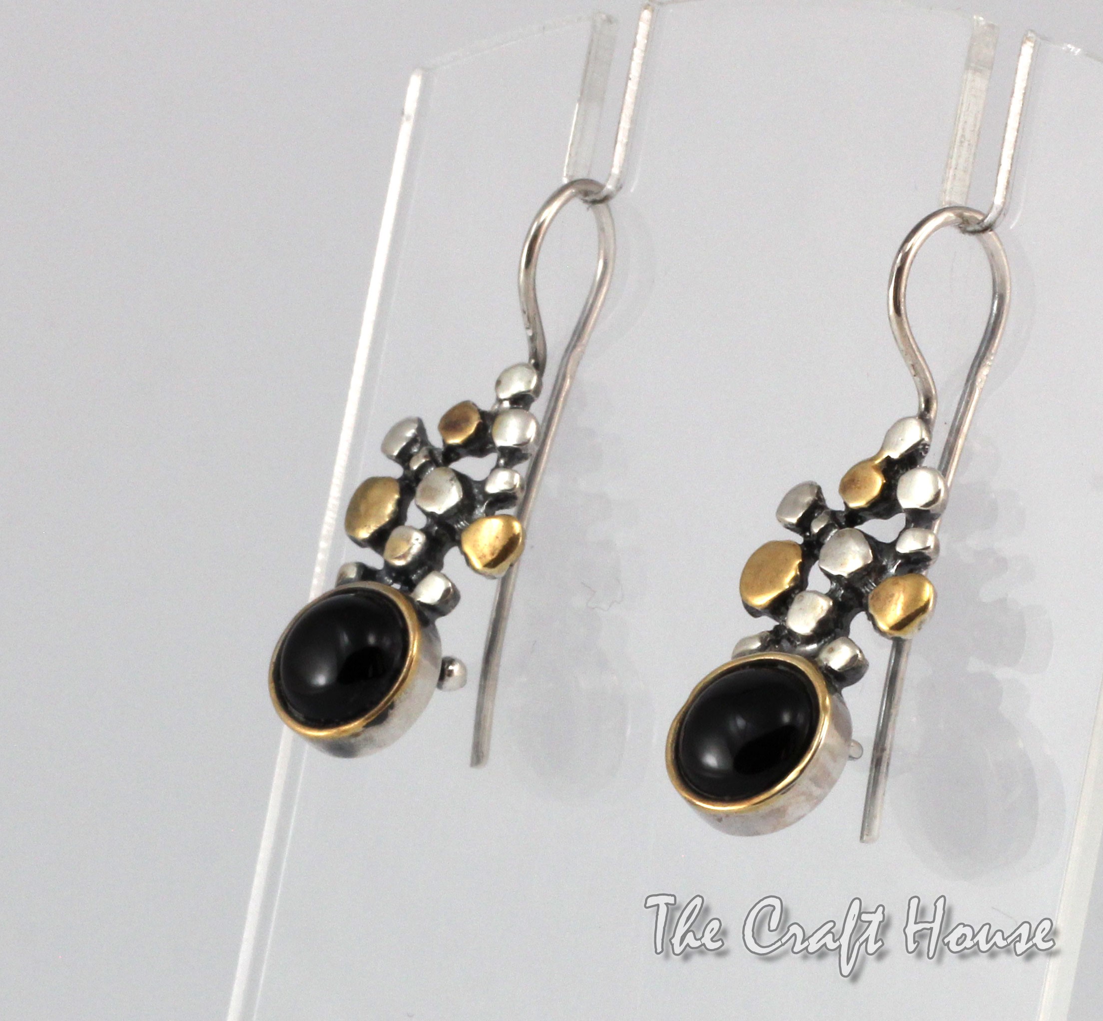 Silver earrings with Onyx - 78.74 € (154 lv)