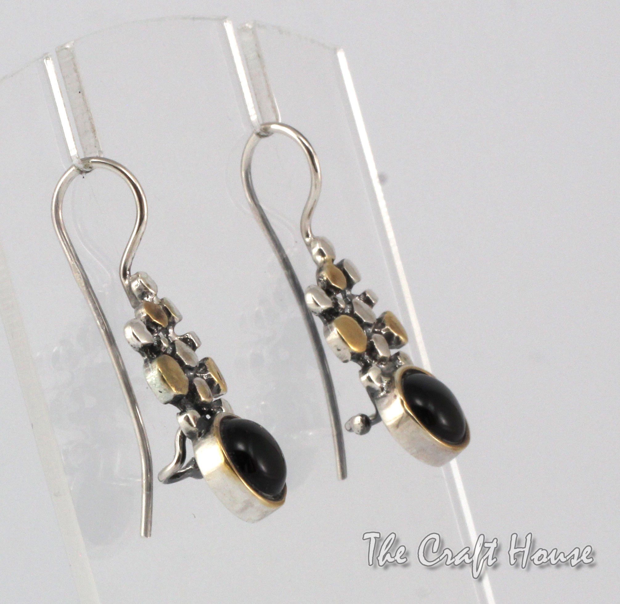 Silver earrings with Onyx - 78.74 € (154 lv)