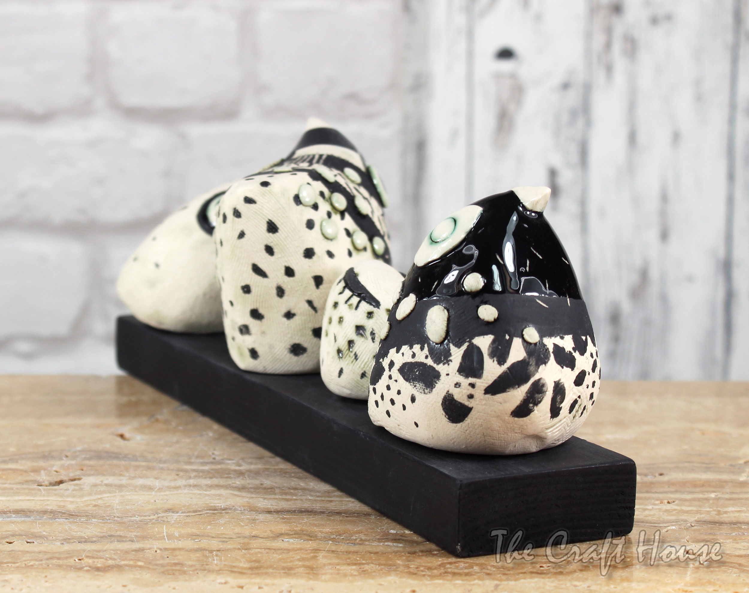 Ceramic set 'Birds'