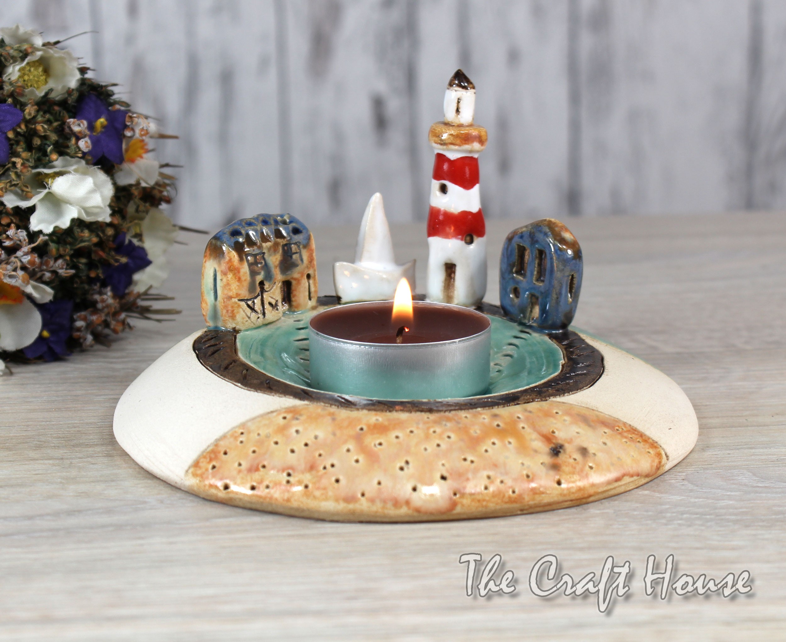 Ceramic candlestick - € ( lv)