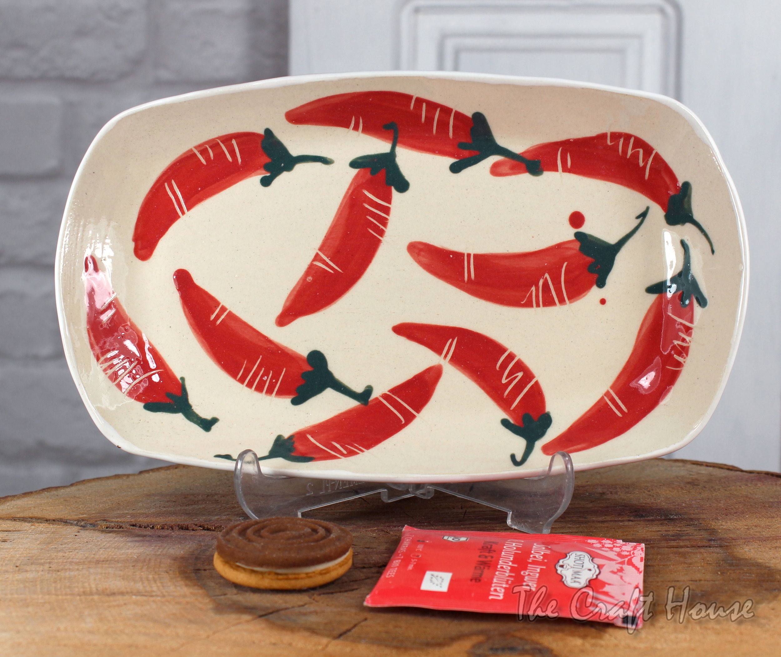 Ceramic plate