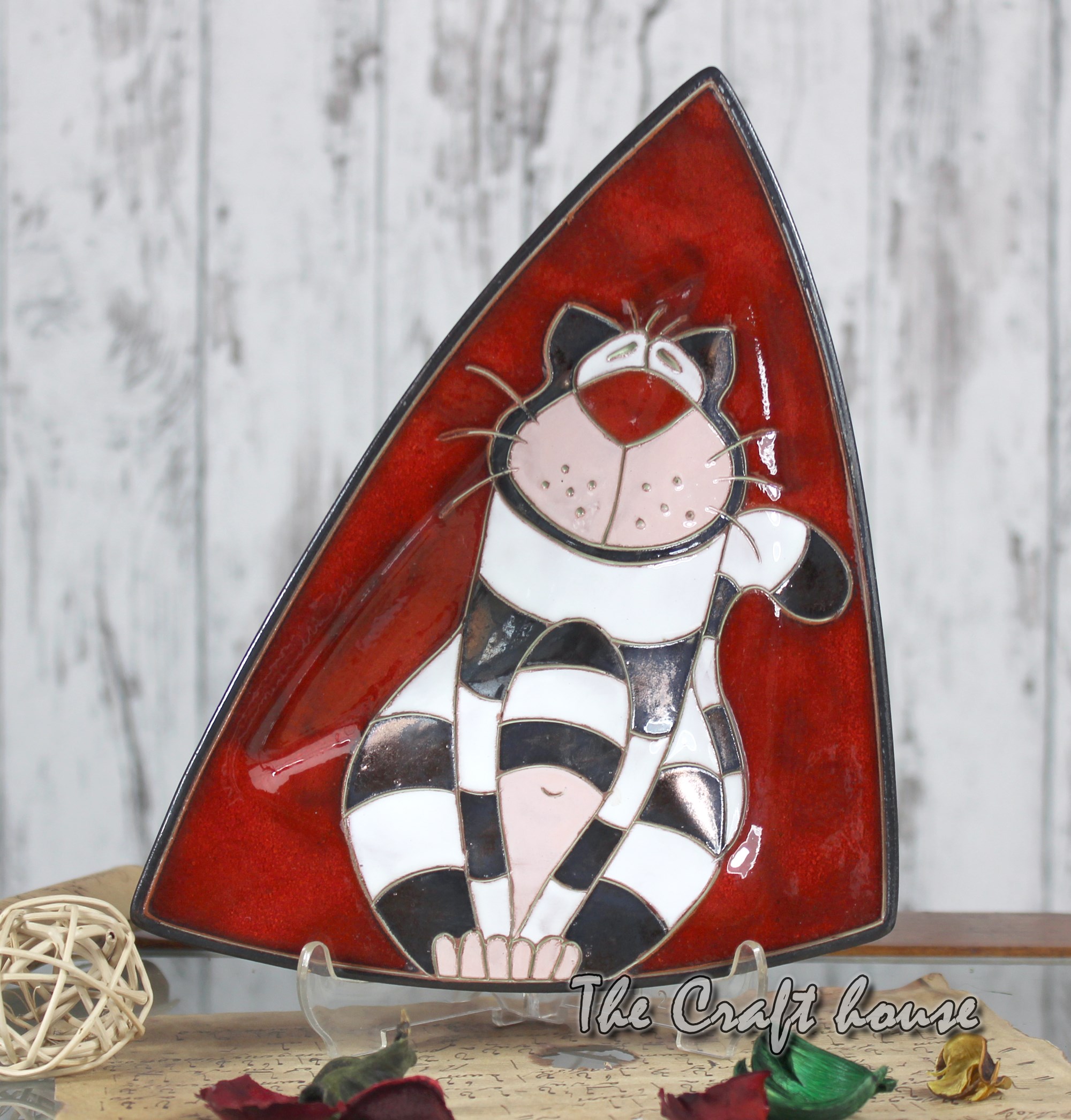 Ceramic plate