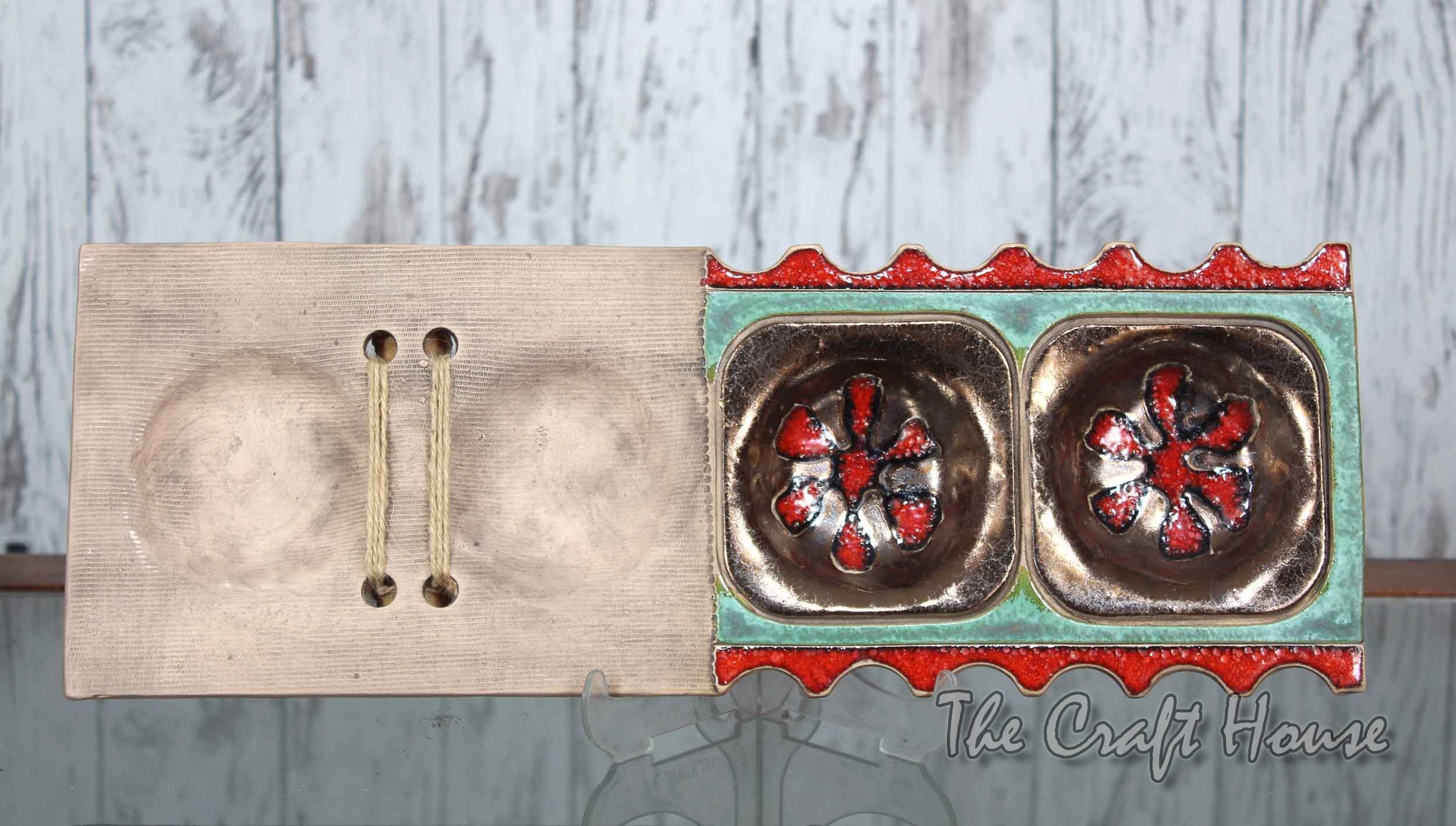 Ceramic candlestick