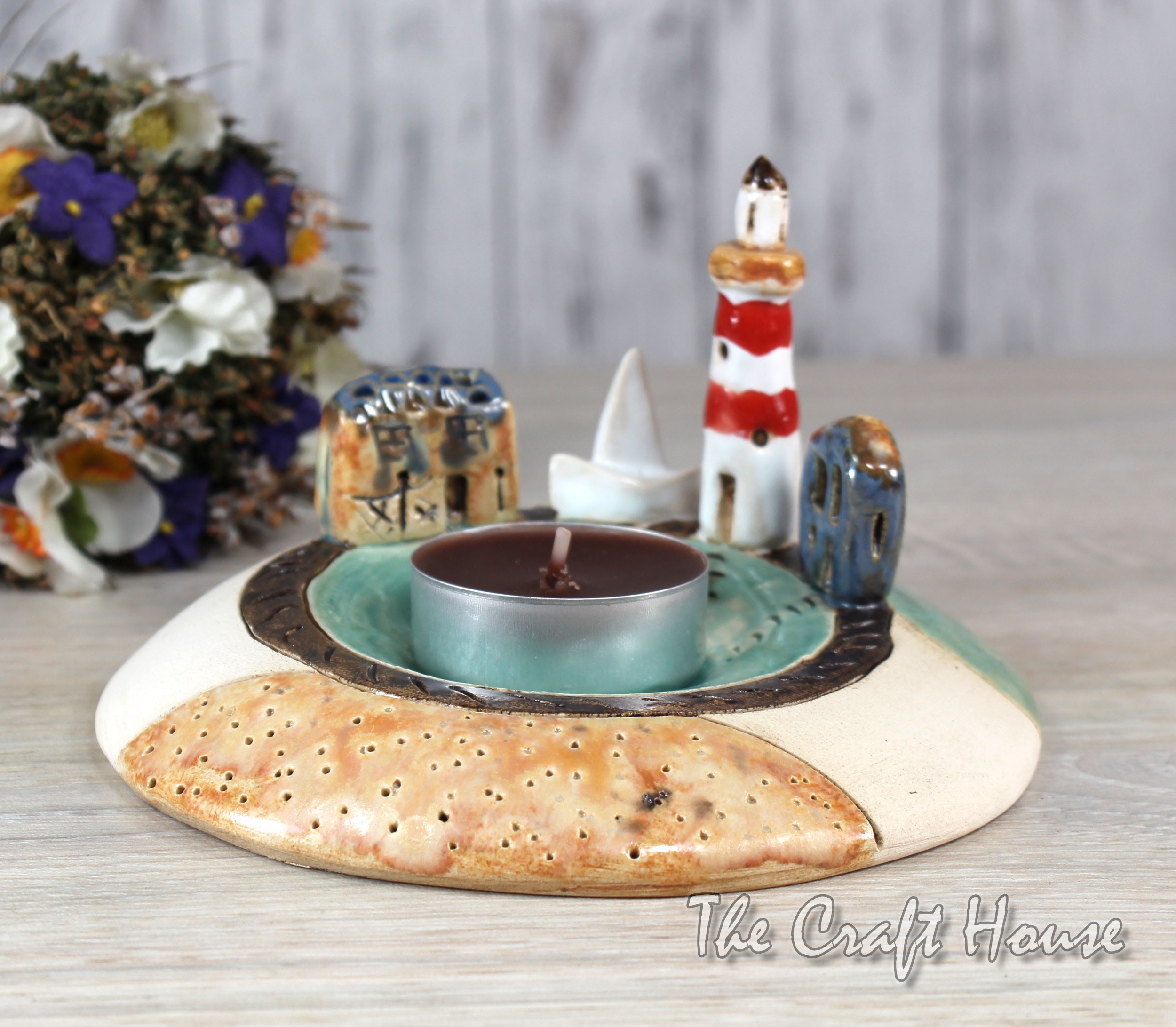 Ceramic candlestick - € ( lv)