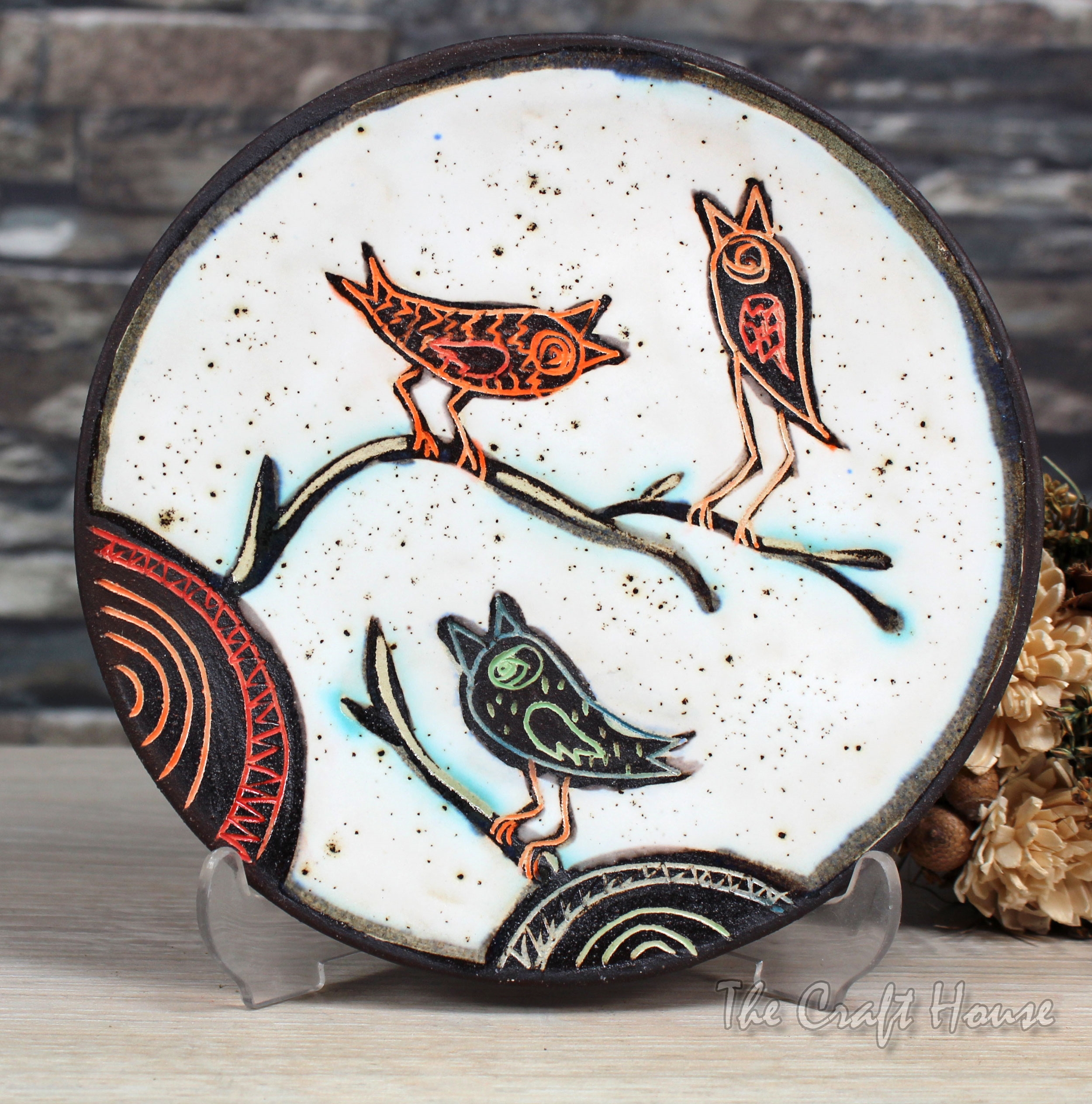 Ceramic saucer 