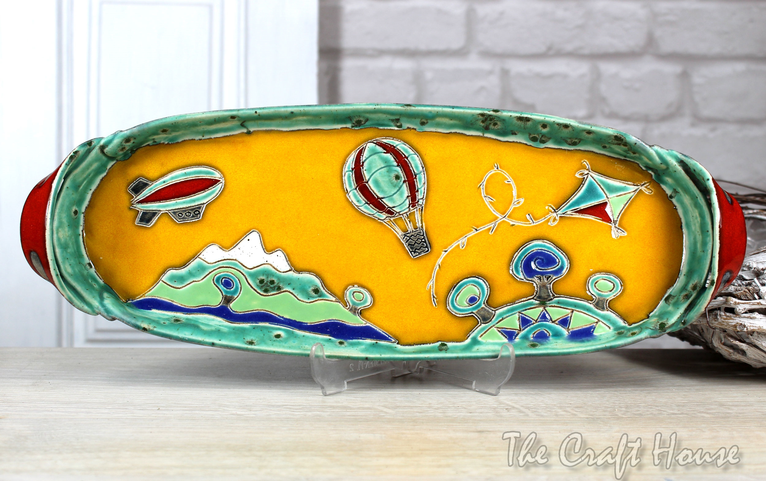 Ceramic plate 