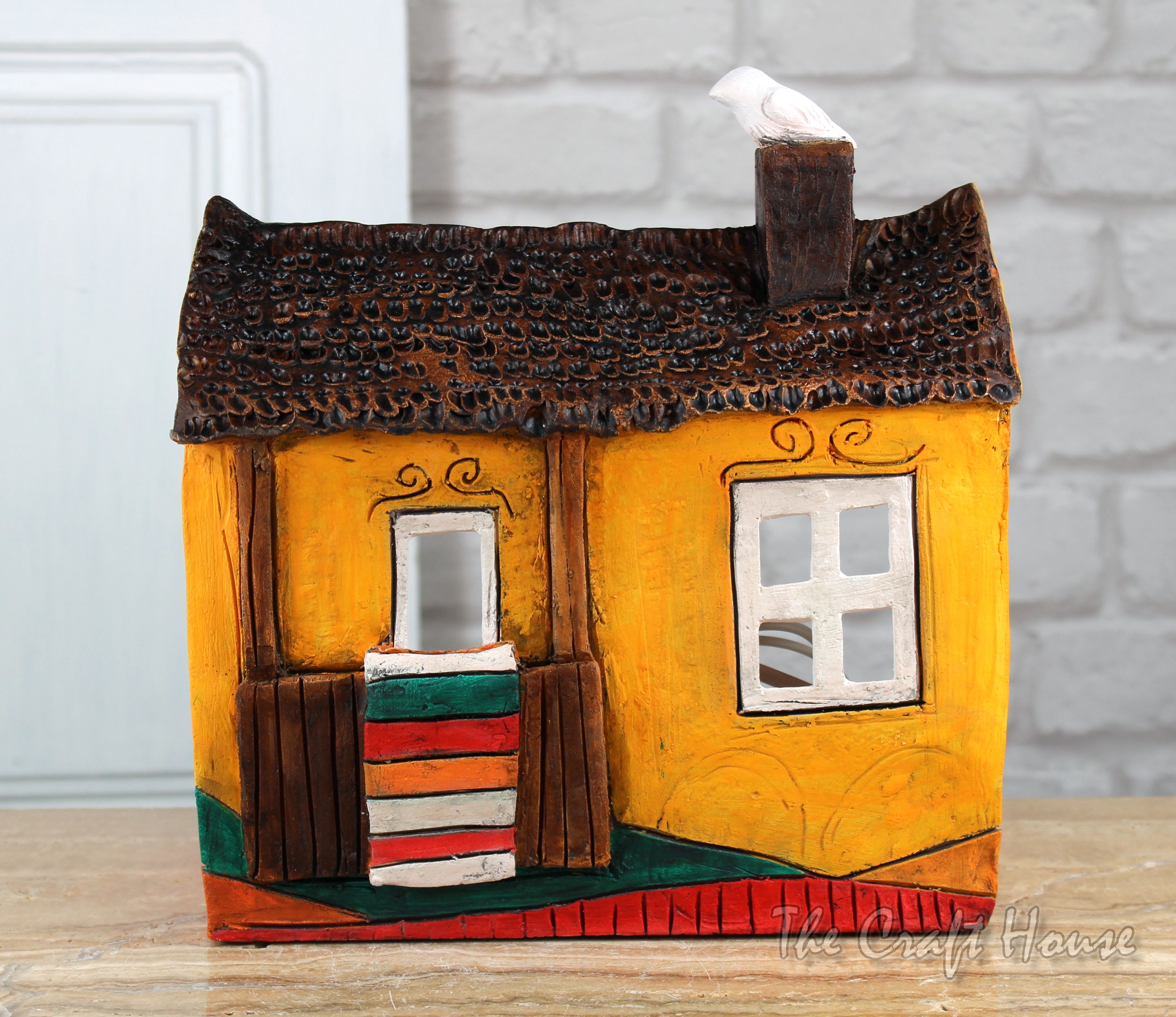 Ceramic lamp 'House'