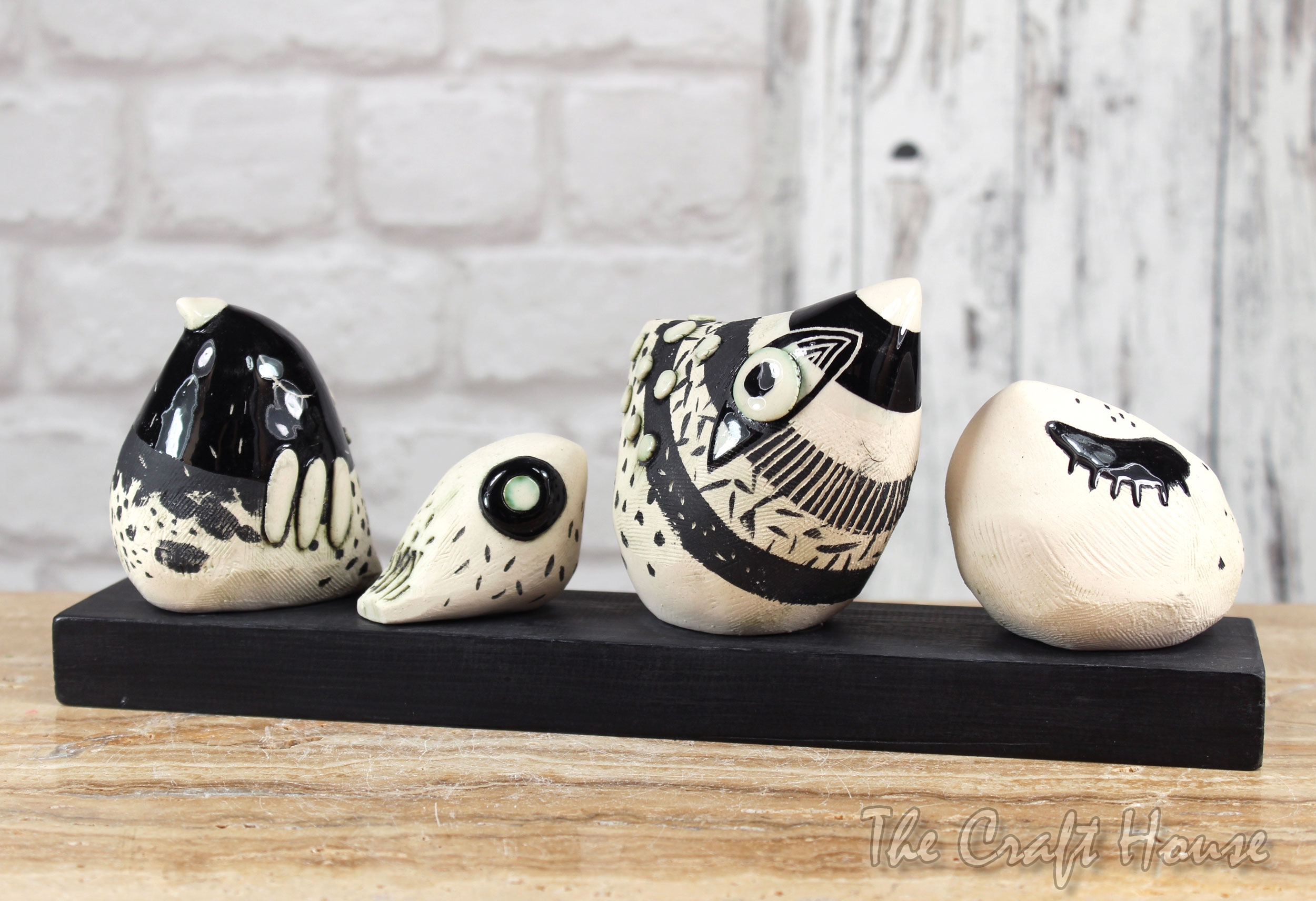 Ceramic set 'Birds'