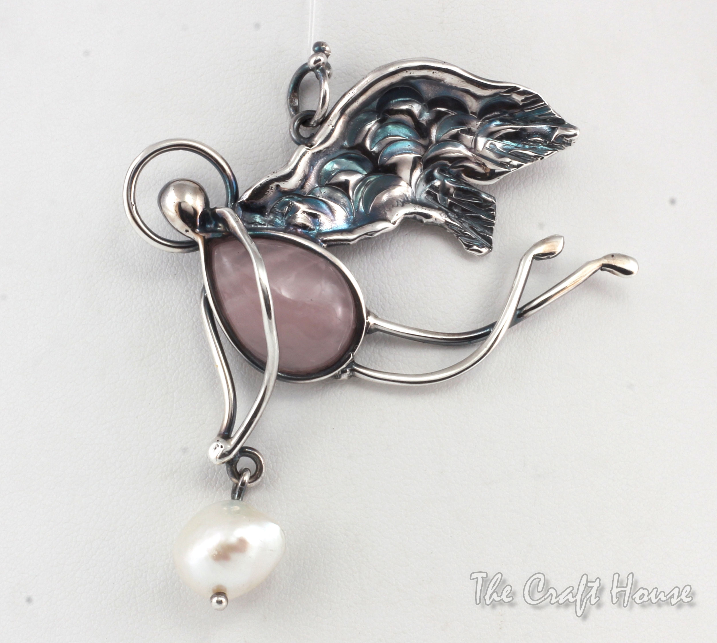 Pendant with Pink Quartz - 99.70 € (195 lv)