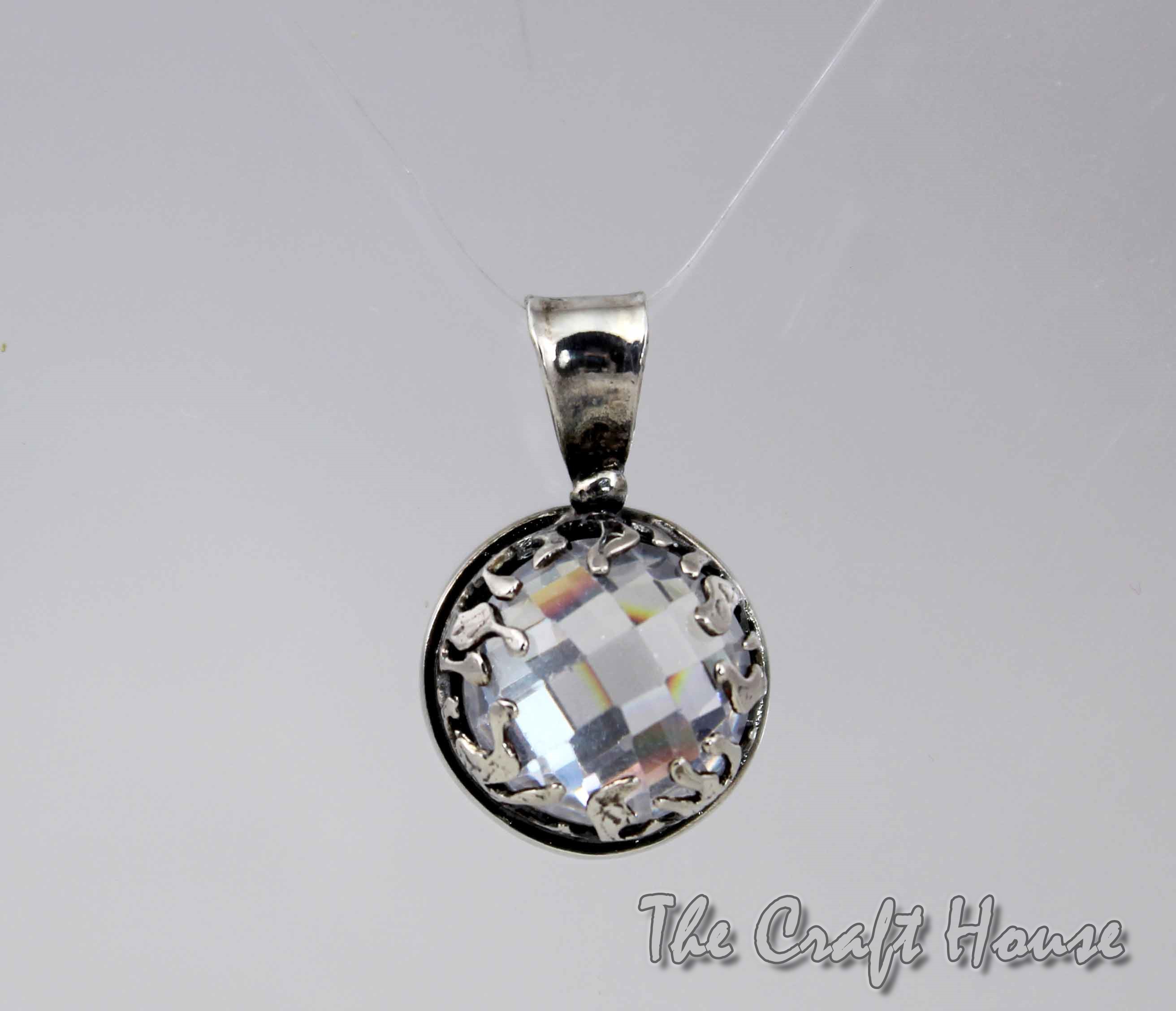 Silver pendant with Quartz - € ( lv)