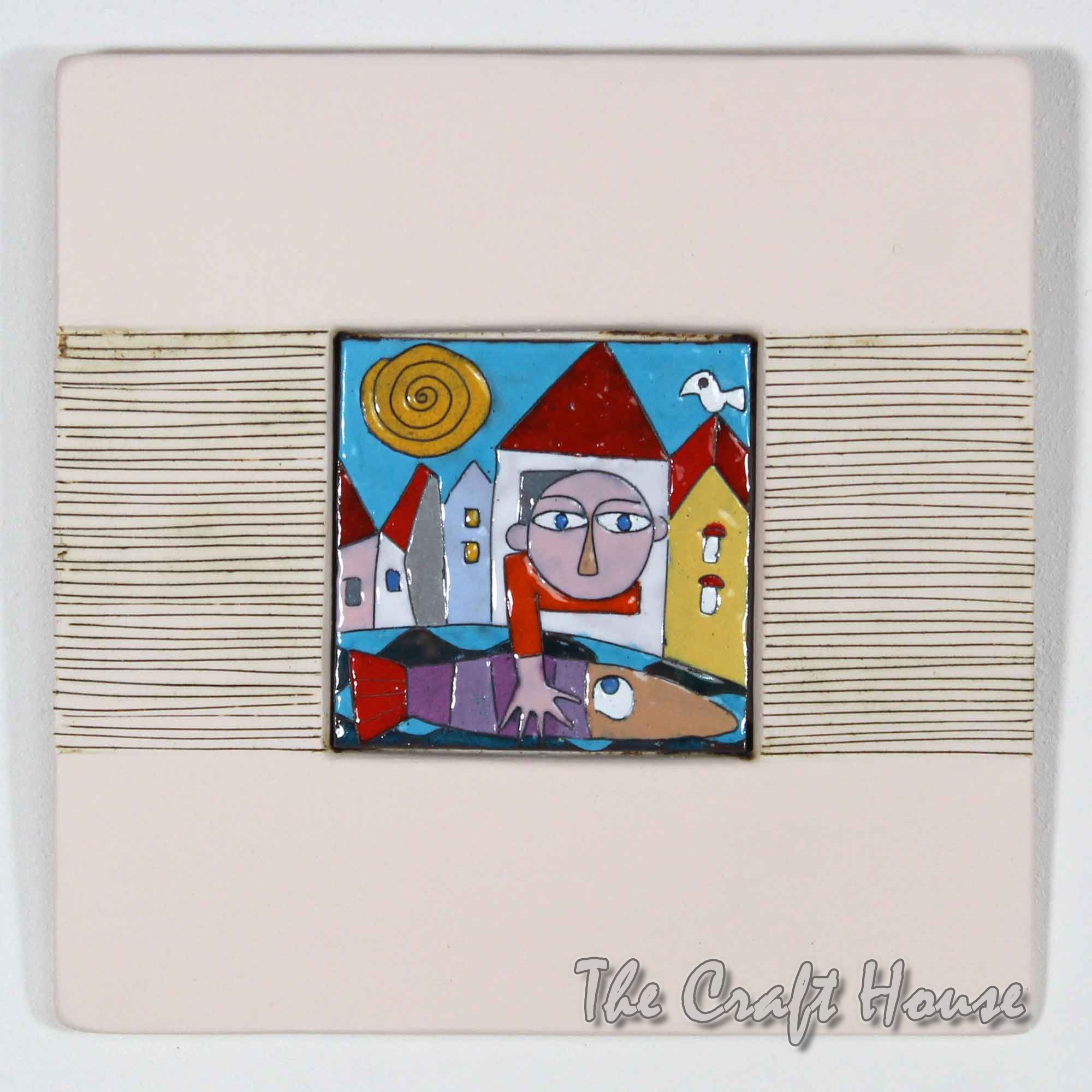 House with glaze
