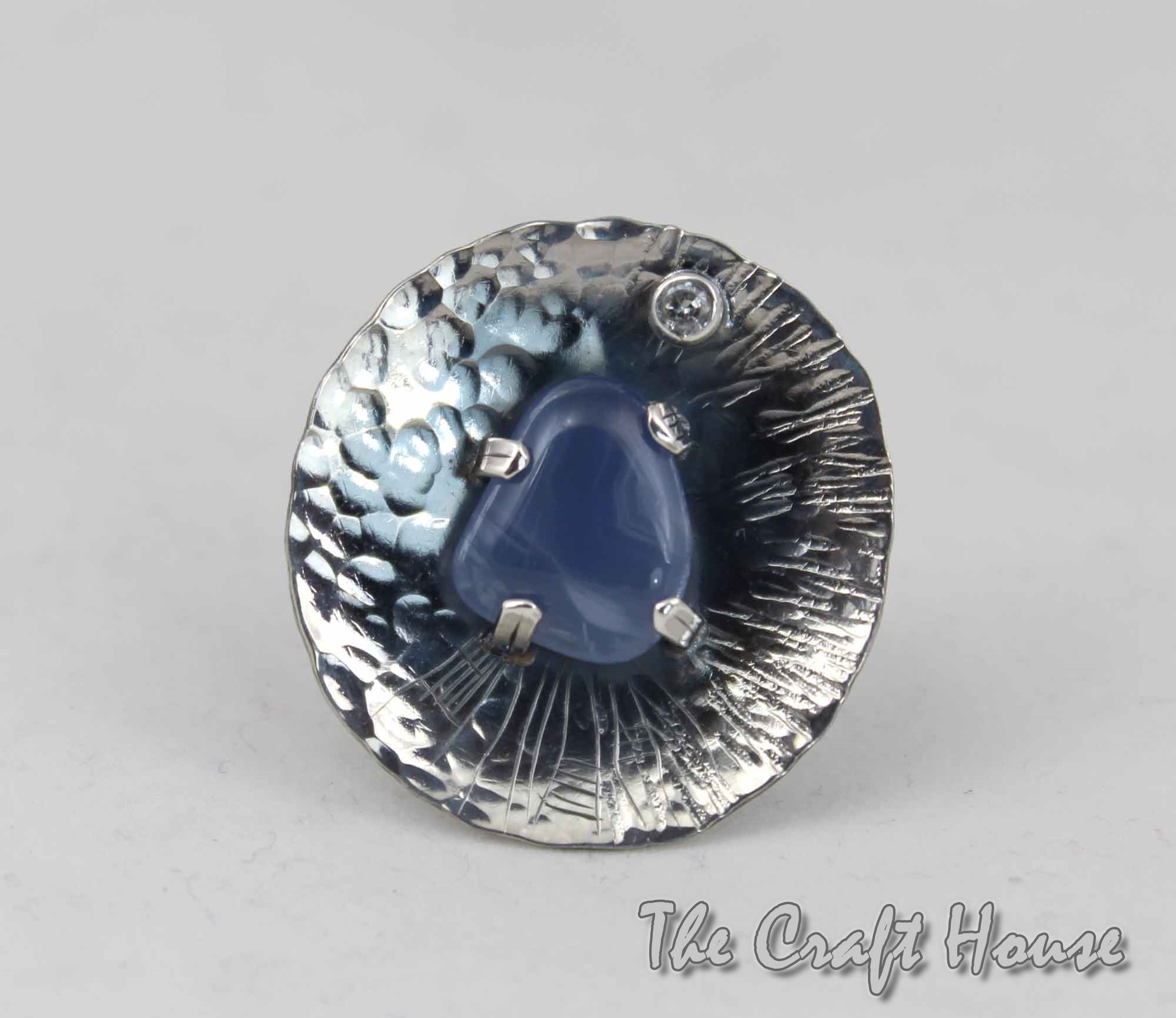 Silver ring with Sapphyrin - 89.48 € (255 lv)