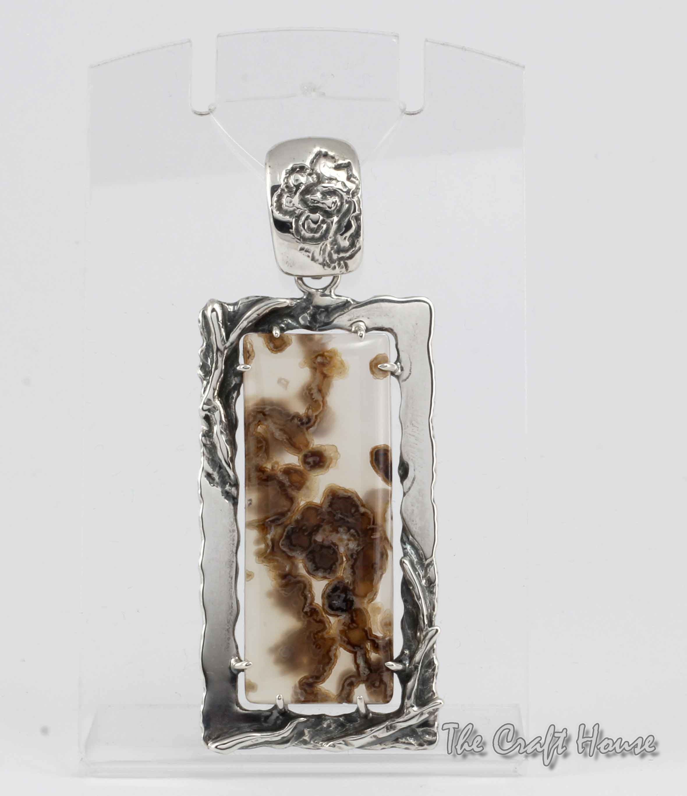 Silver earrings with Agate - 250.53 € (490 lv)