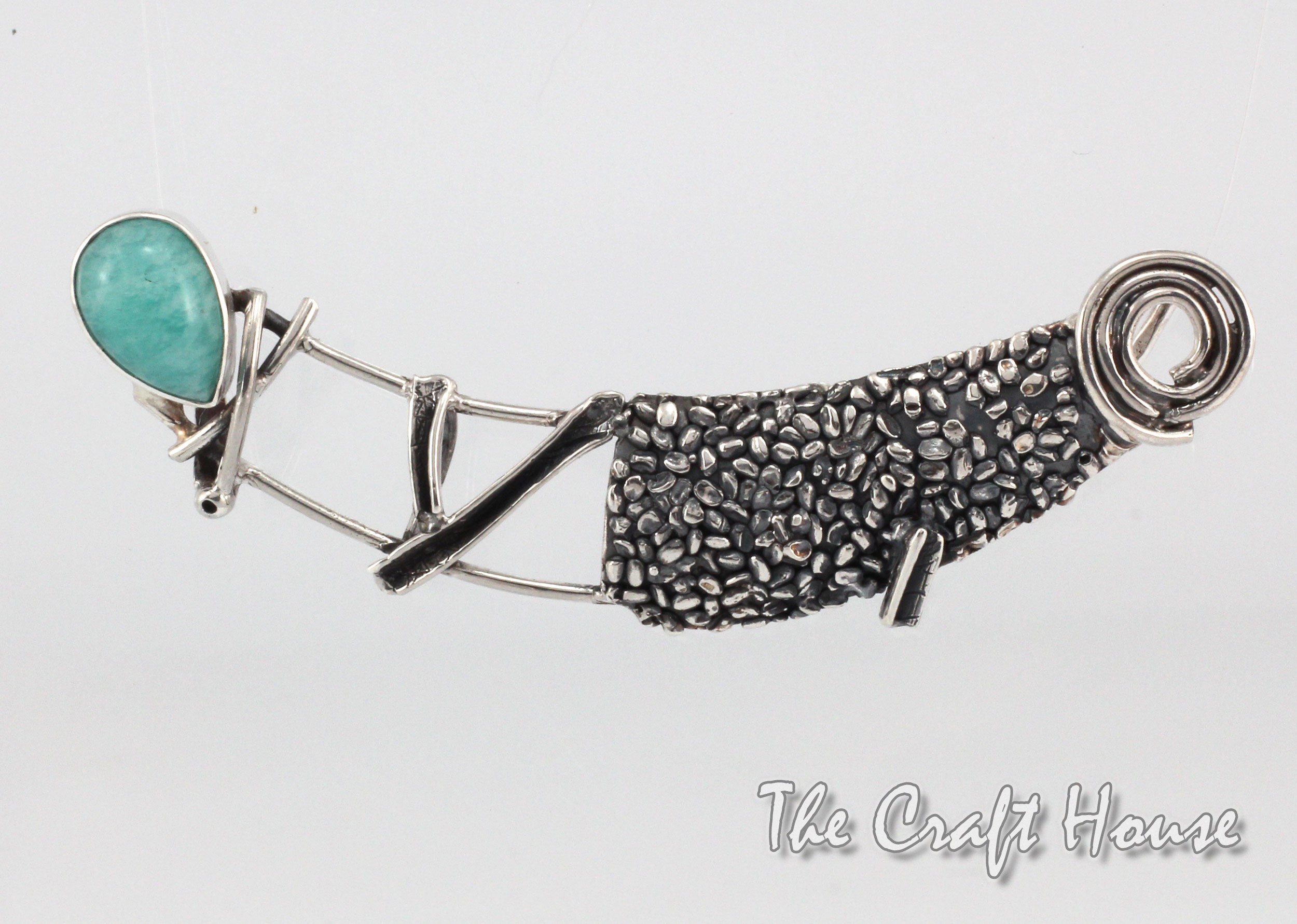 Silver pendant with Amazzonite - 76.69 € (150 lv)