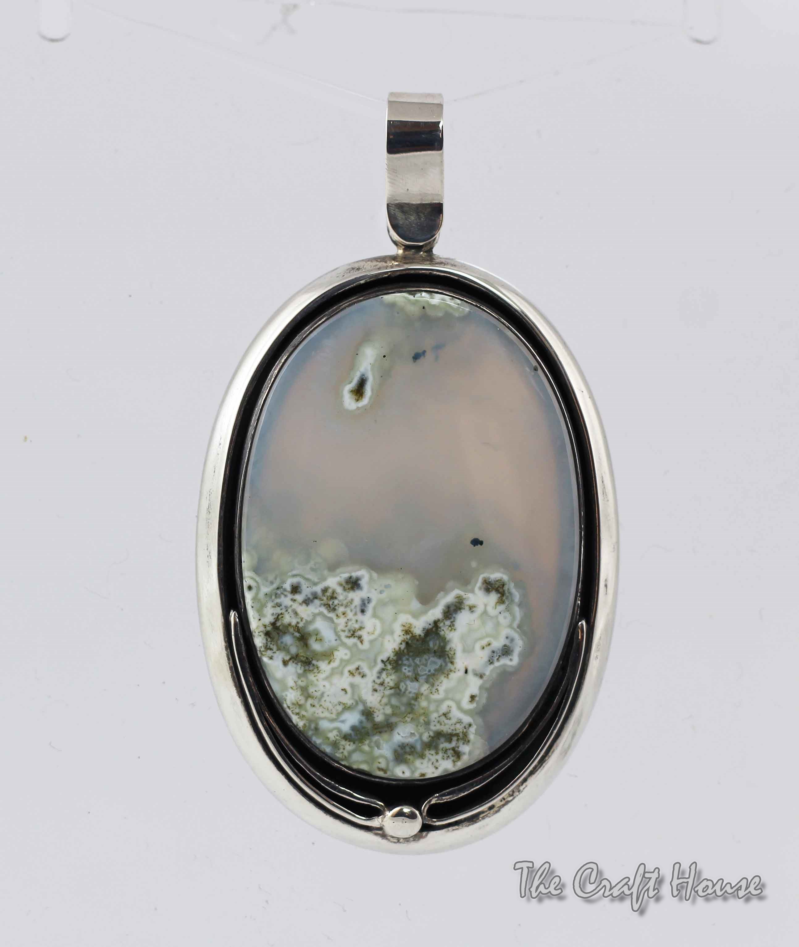 Pendant with Landscape Agate - 86.92 € (170 lv)