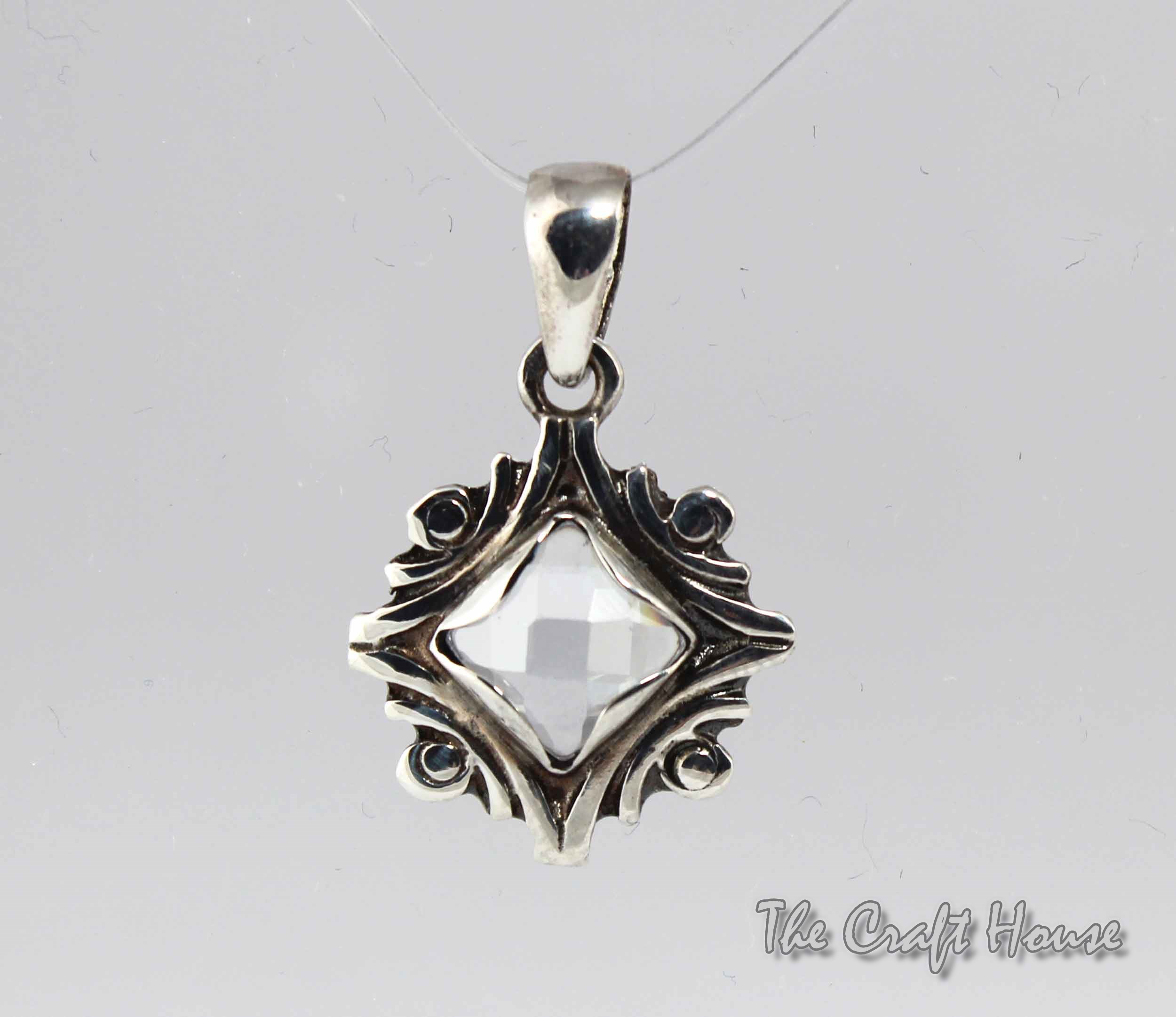 Silver pendant with Rock Crystal - 0 € (0 lv)
