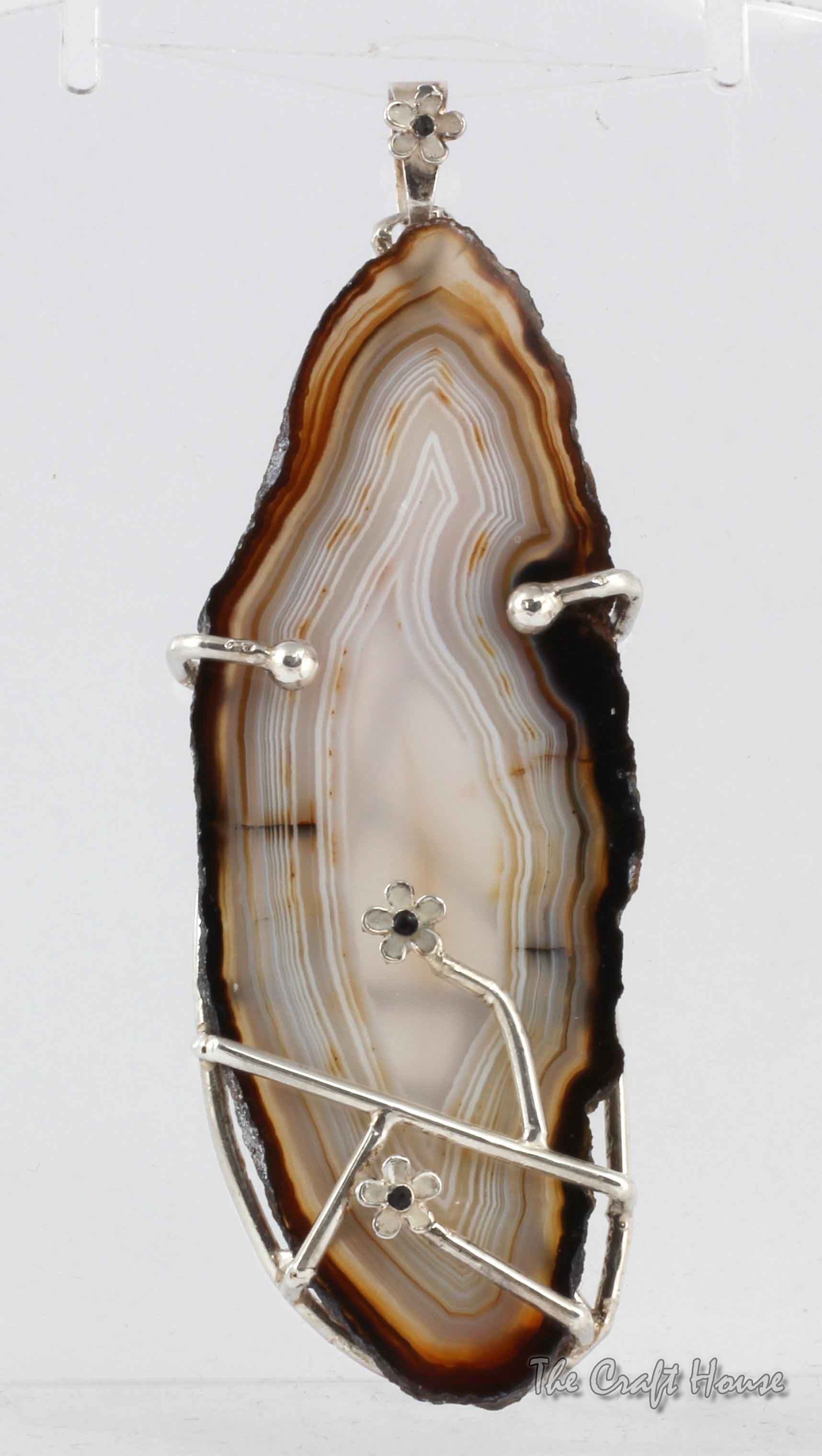 Silver pendant with Agate - 112.48 € (220 lv)