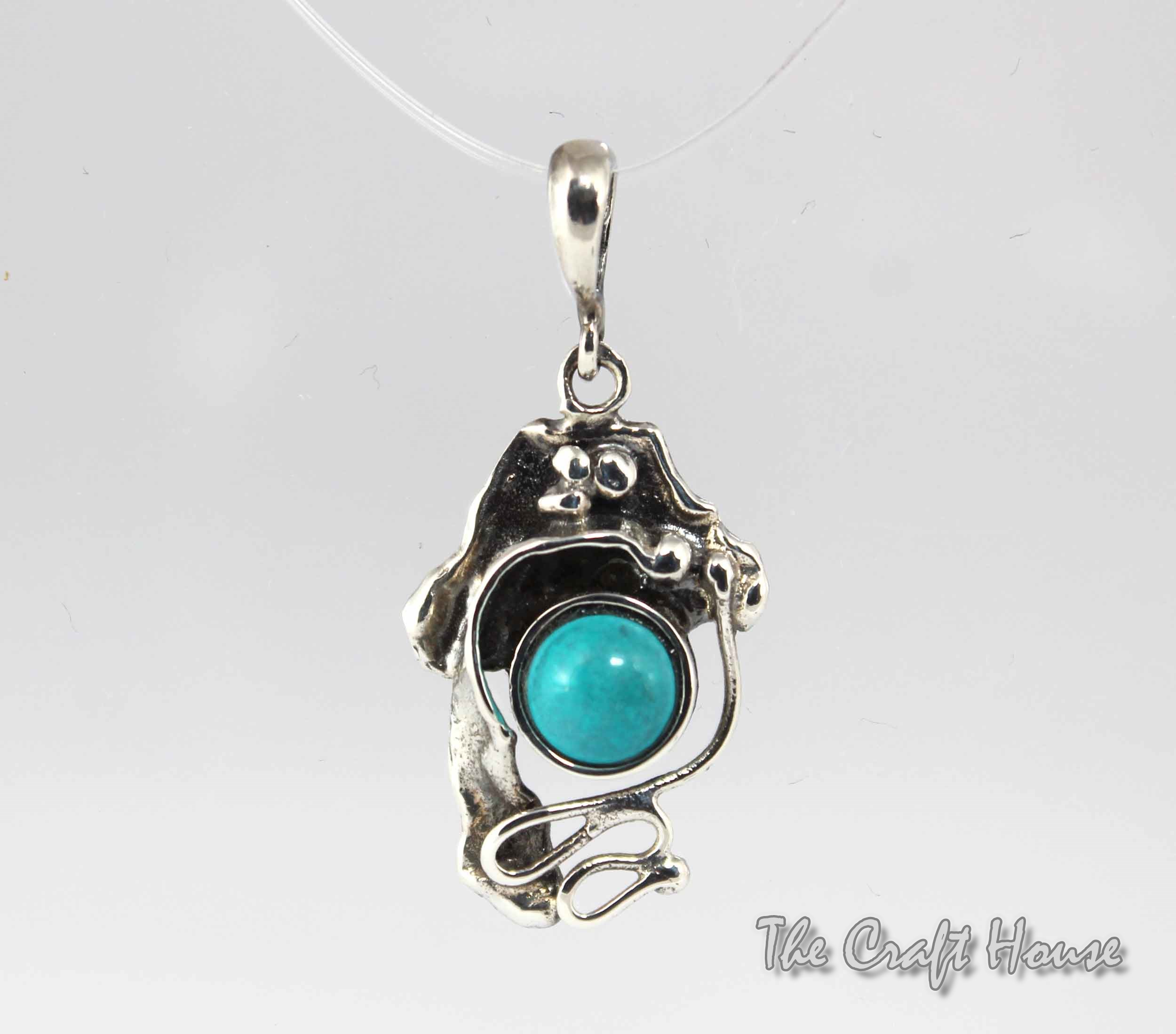Silver pendant with Turquoise - € ( lv)