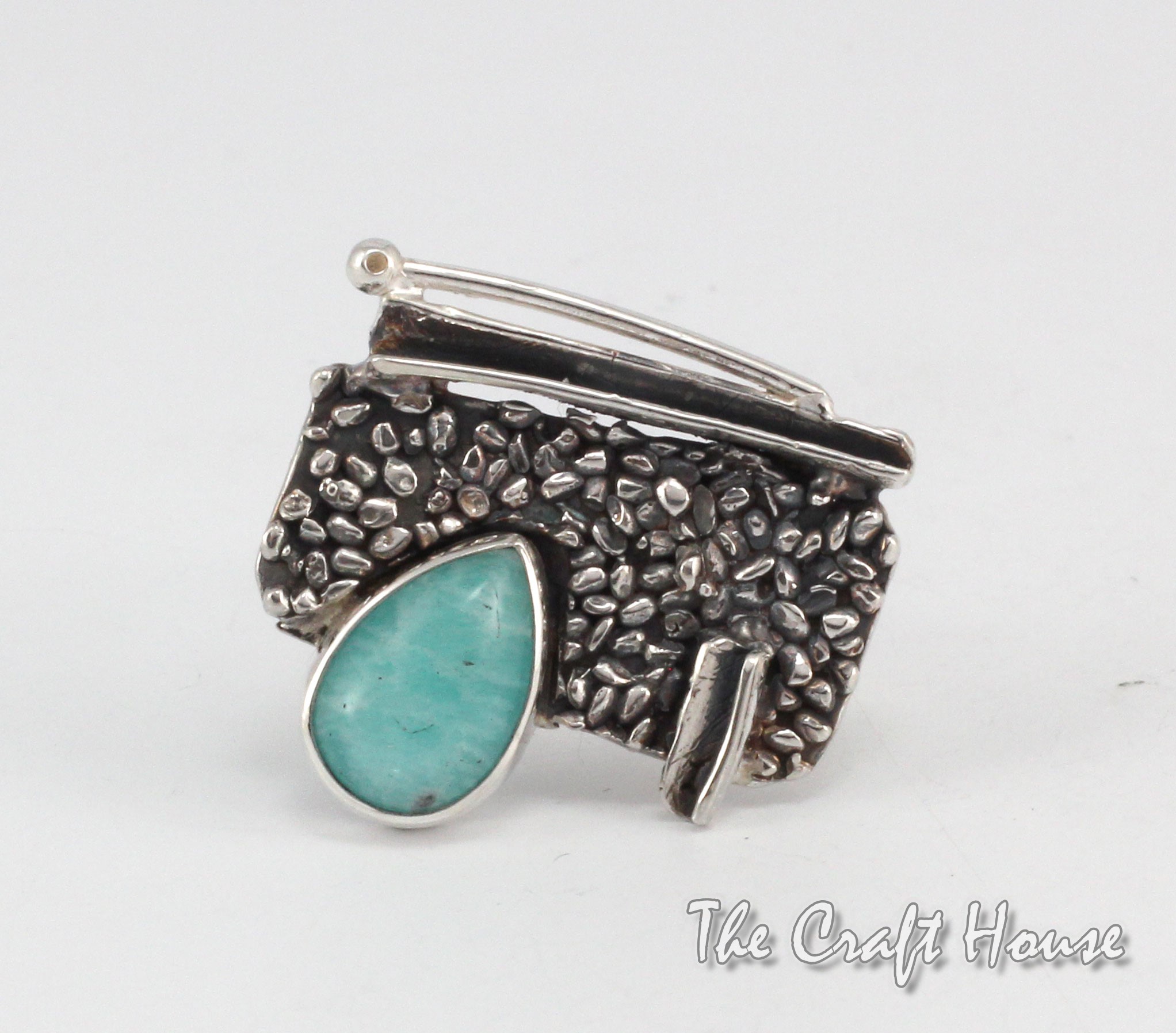 Silver ring with Amazzonite - 107.37 € (210 lv)