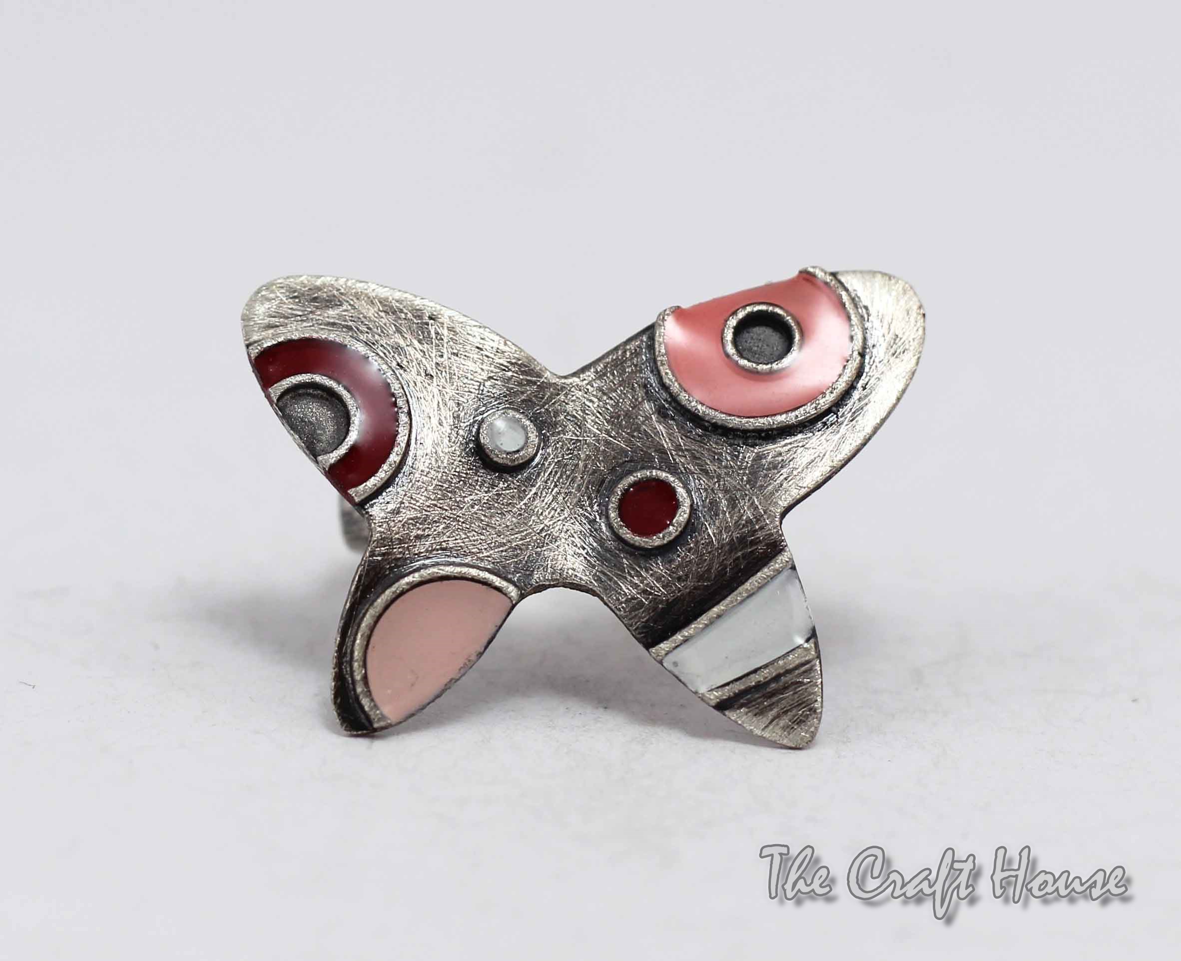 Silver ring 'Butterfly' - 66.47 € (130 lv)