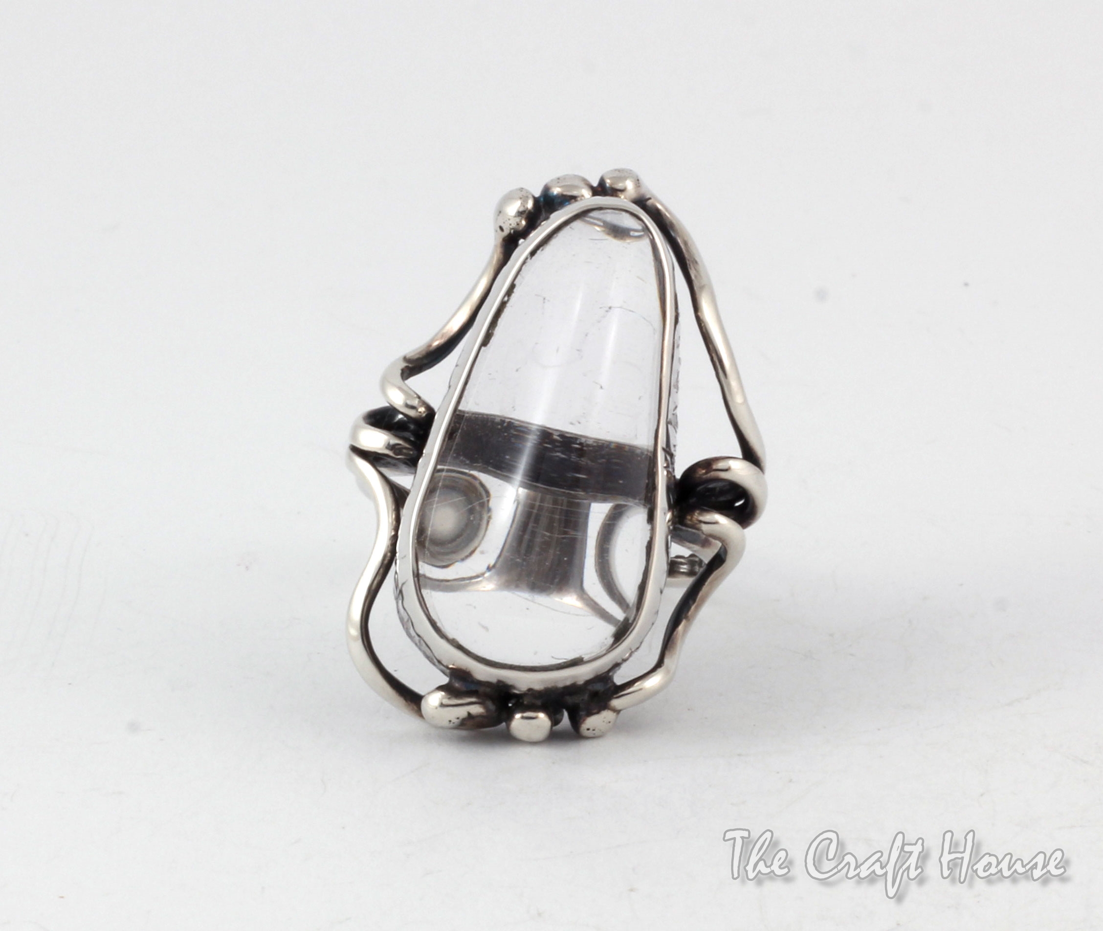 Silver ring with Quartz - 104.81 € (205 lv)