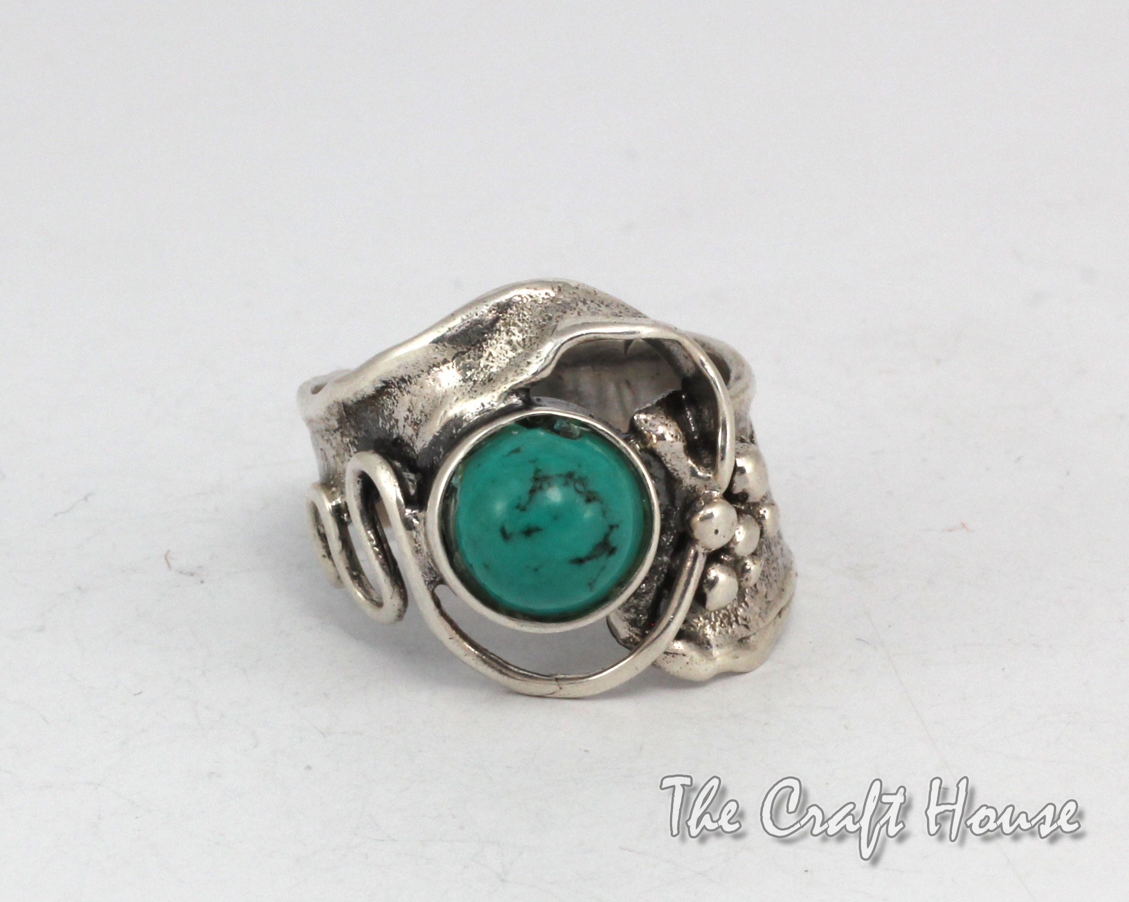 Silver ring with Turquoise - 71.58 € (140 lv)