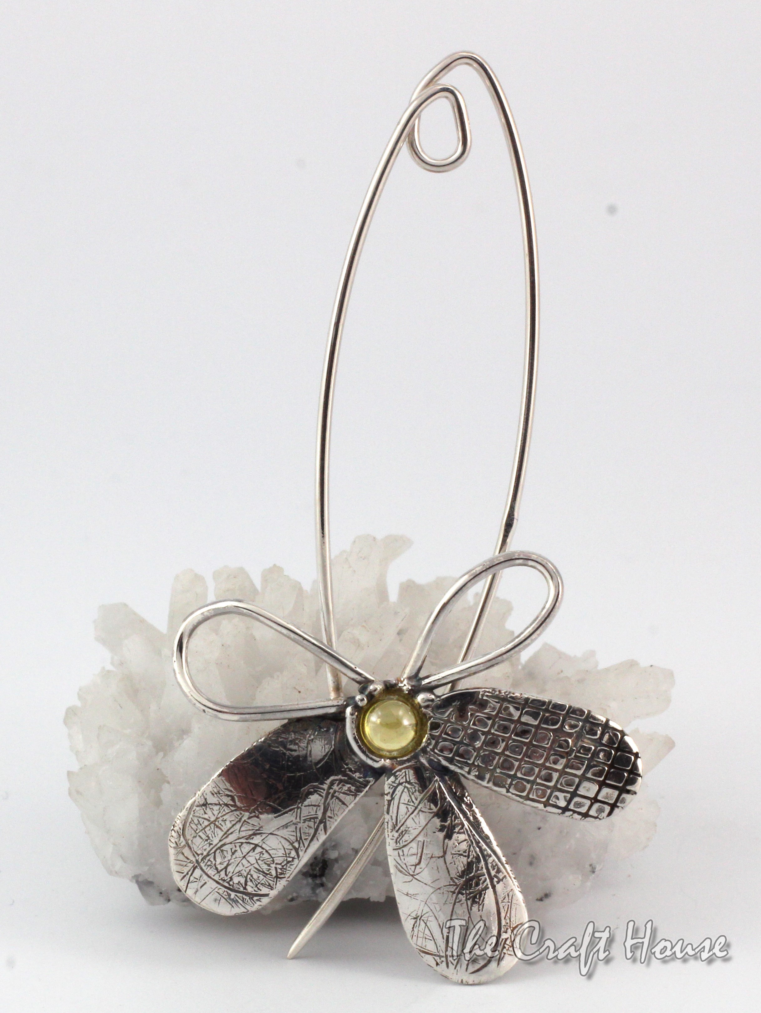 Silver brooch 'Flower' - € ( lv)
